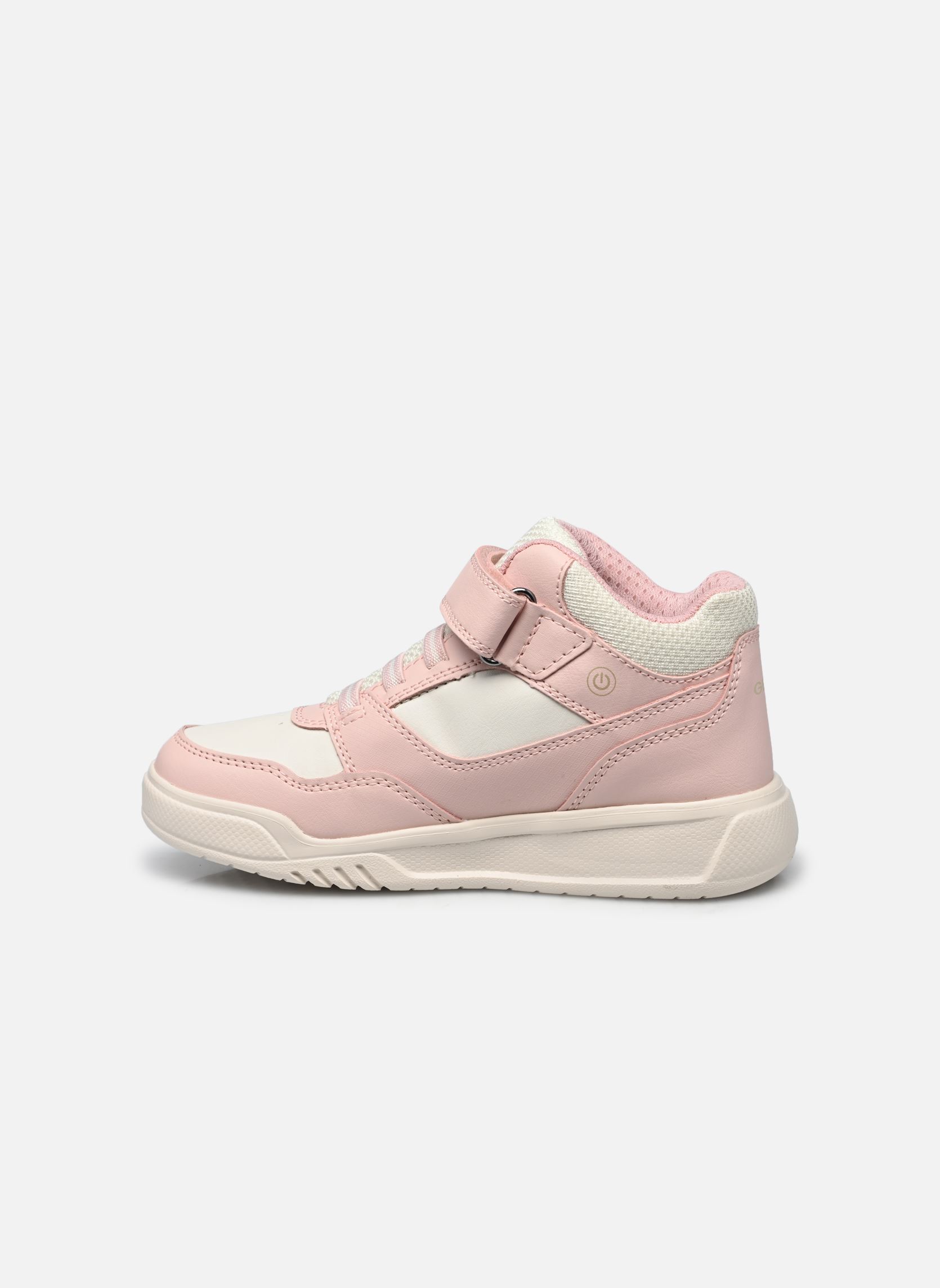 Hoge sneakers J ILLUMINUS GIRL meisjes roze Geox Hoge sneakers J ILLUMINUS GIRL meisjes roze LT ROSE/LT IVORY