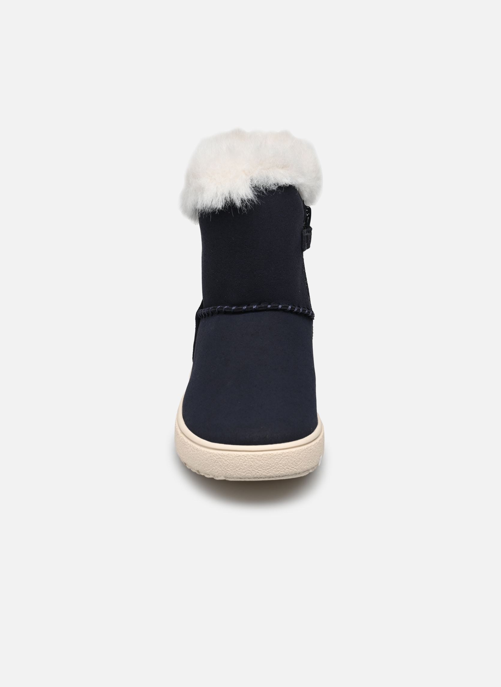 Bottes J THELEVEN GIRL fille bleu Geox Bottes J THELEVEN GIRL fille bleu Bleu Marine Foncé