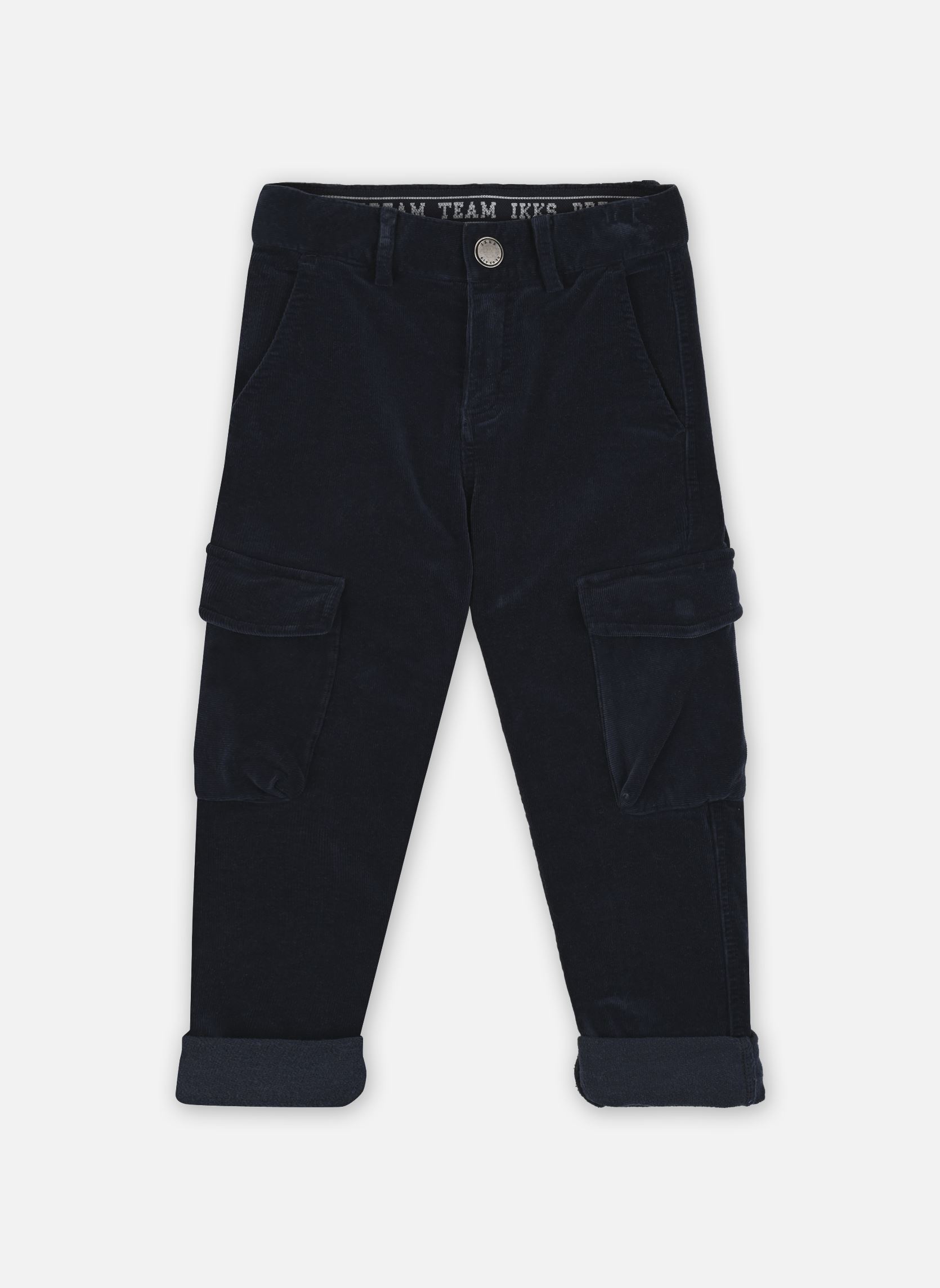 Pantalons XX22063 garçon bleu IKKS JUNIOR Pantalons XX22063 garçon bleu MARINE