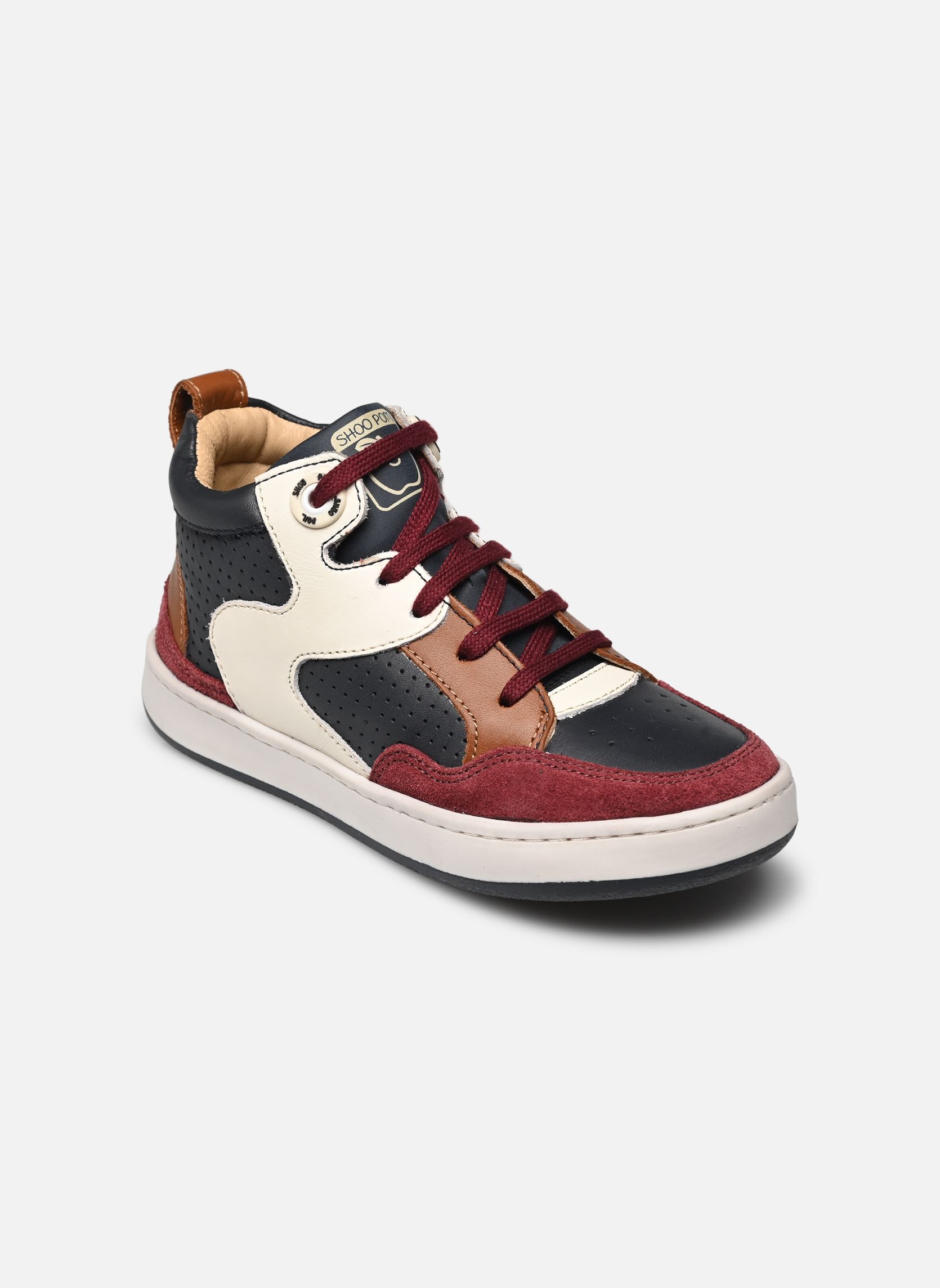 Sneaker TEAMS JOG LACE jungen mehrfarbig Shoo Pom Sneaker TEAMS JOG LACE jungen mehrfarbig NAVY-CRAIE - CAMEL