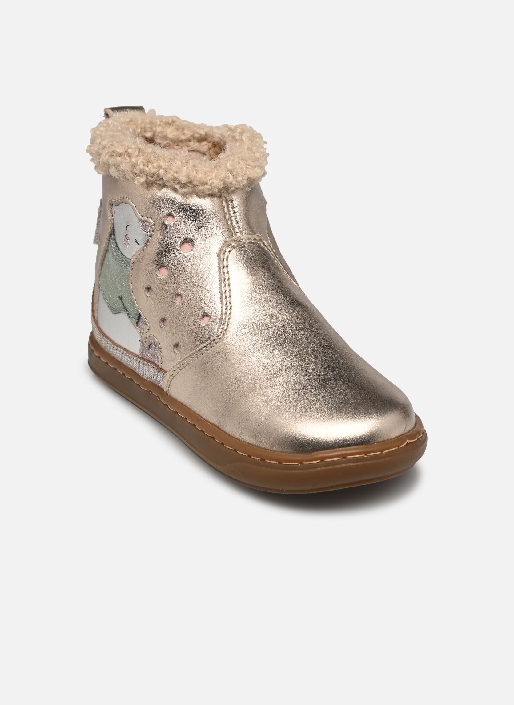 Stiefeletten / Ankle Boots BOUBA ARTIC mädchen gold und bronze Shoo Pom Stiefeletten / Ankle Boots BOUBA ARTIC mädchen gold und bronze LIGHT BRONZE