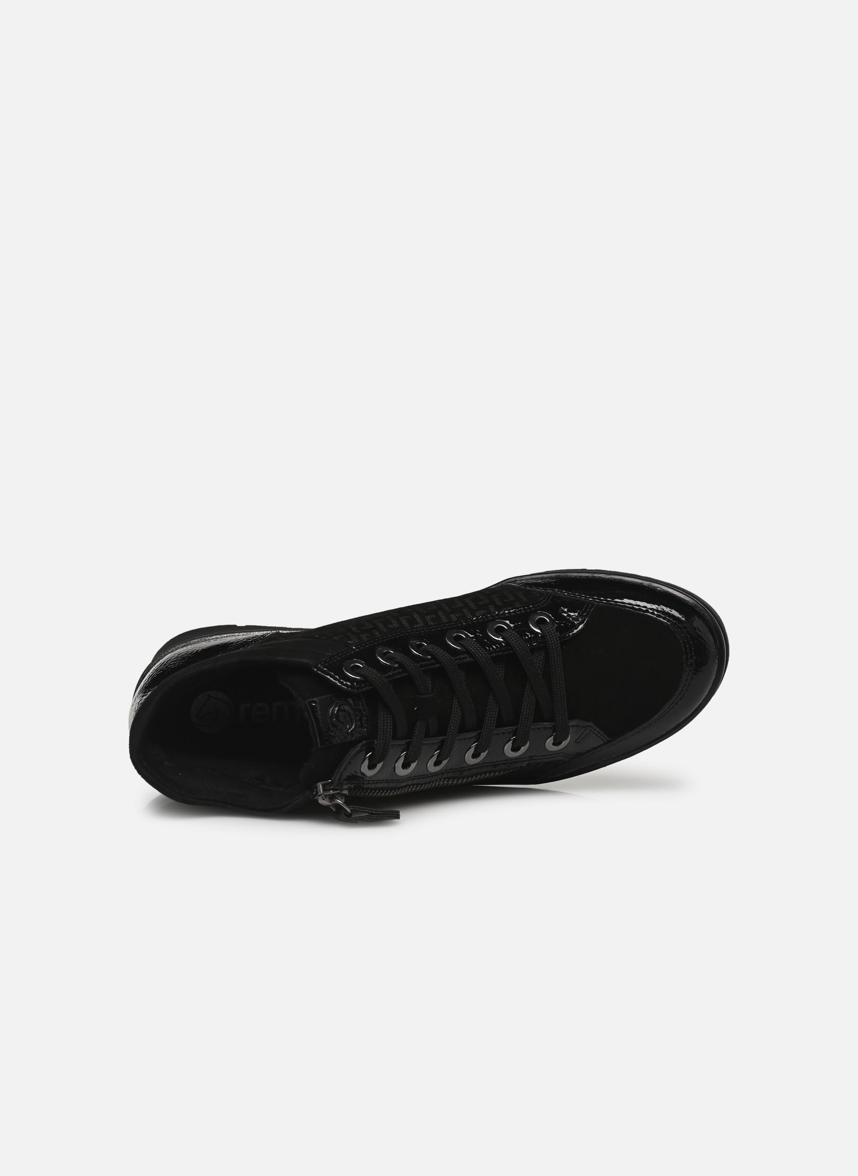 Baskets compensées R0773 femme noir Remonte Baskets compensées R0773 femme noir BLACK/SCHWARZ/BRONZE/SCHWARZ