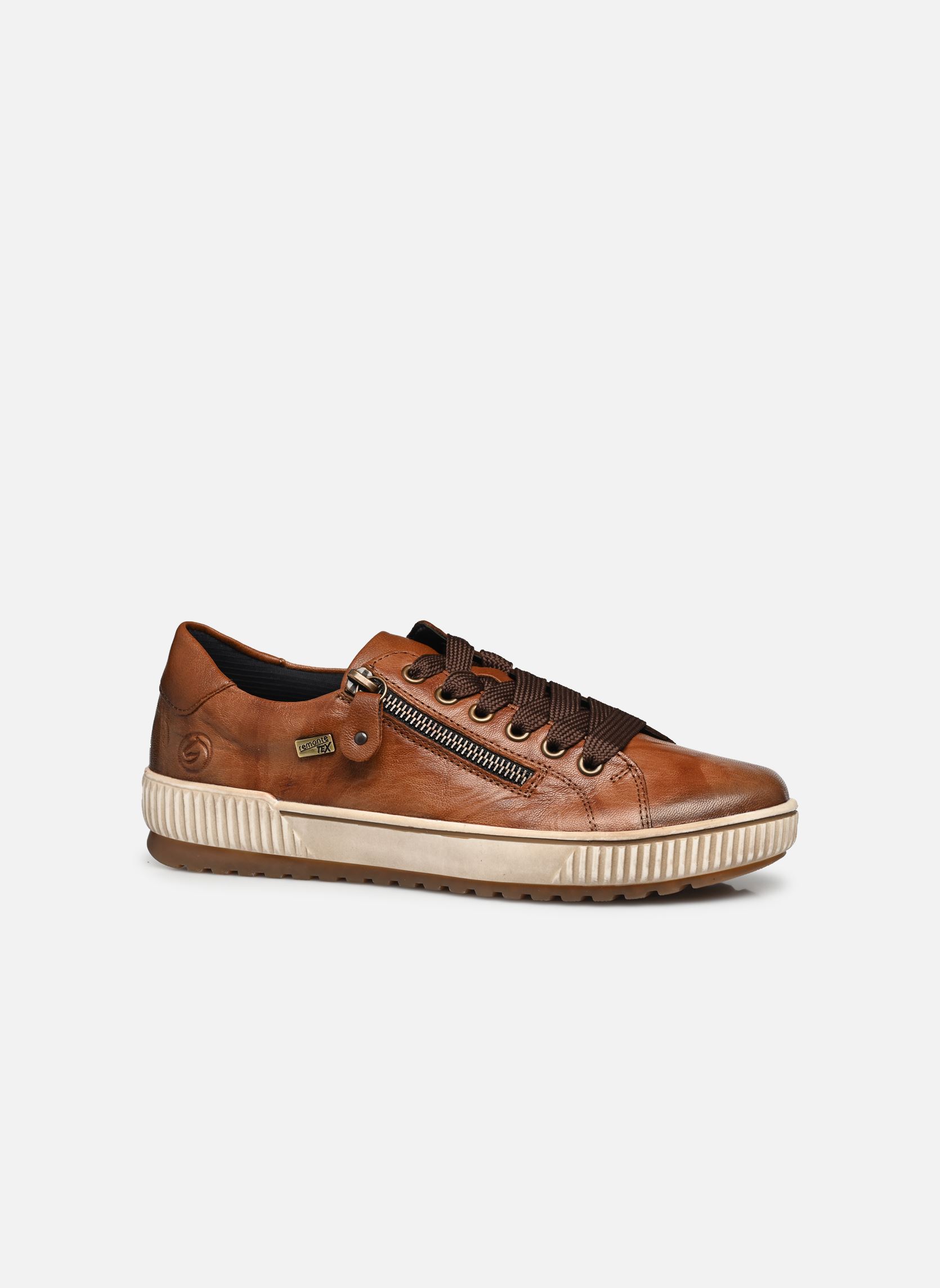 Lage sneakers D0700 dames bruin Remonte Lage sneakers D0700 dames bruin CUOIO/CUOIO