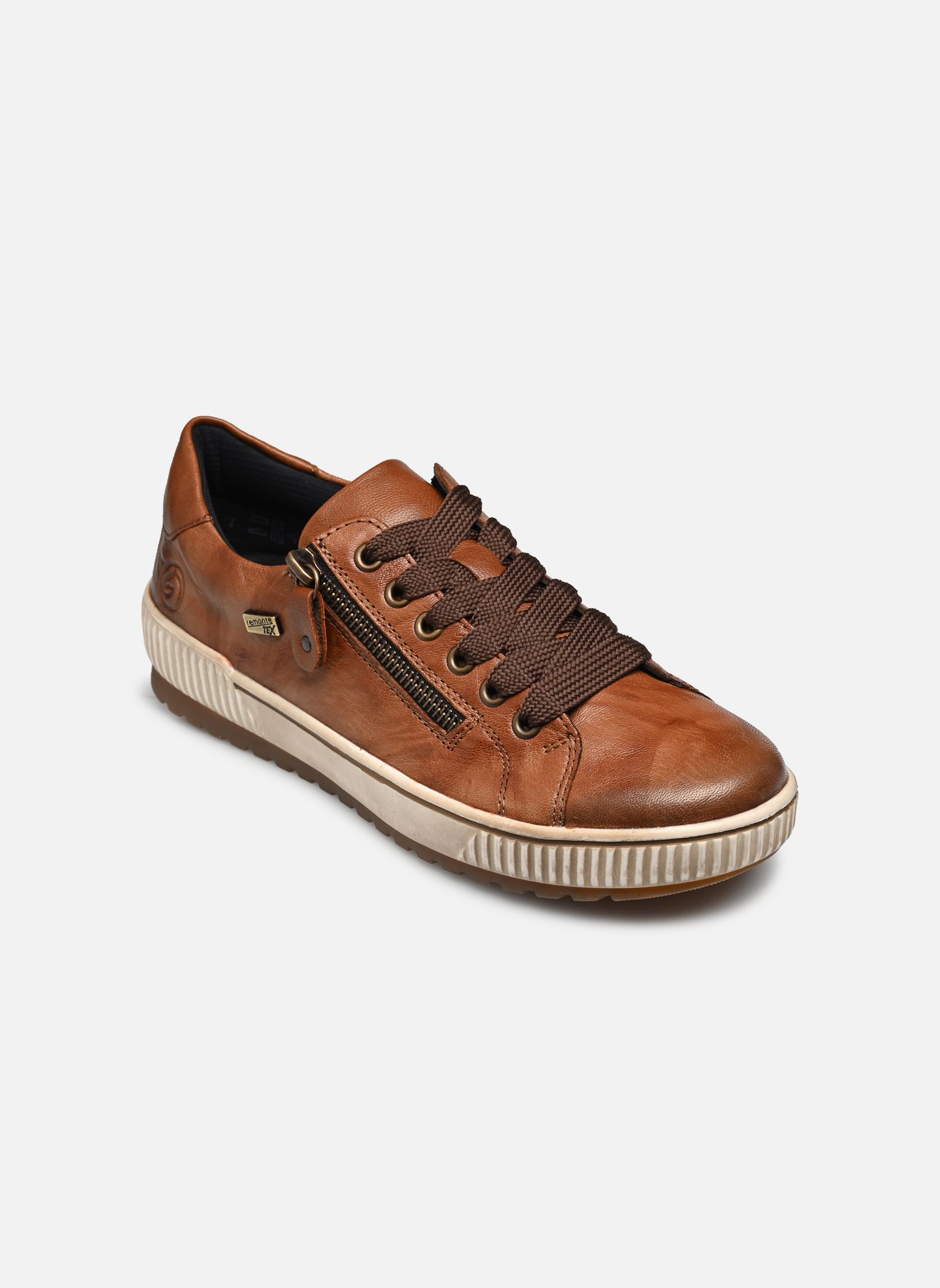Lage sneakers D0700 dames bruin Remonte Lage sneakers D0700 dames bruin CUOIO/CUOIO