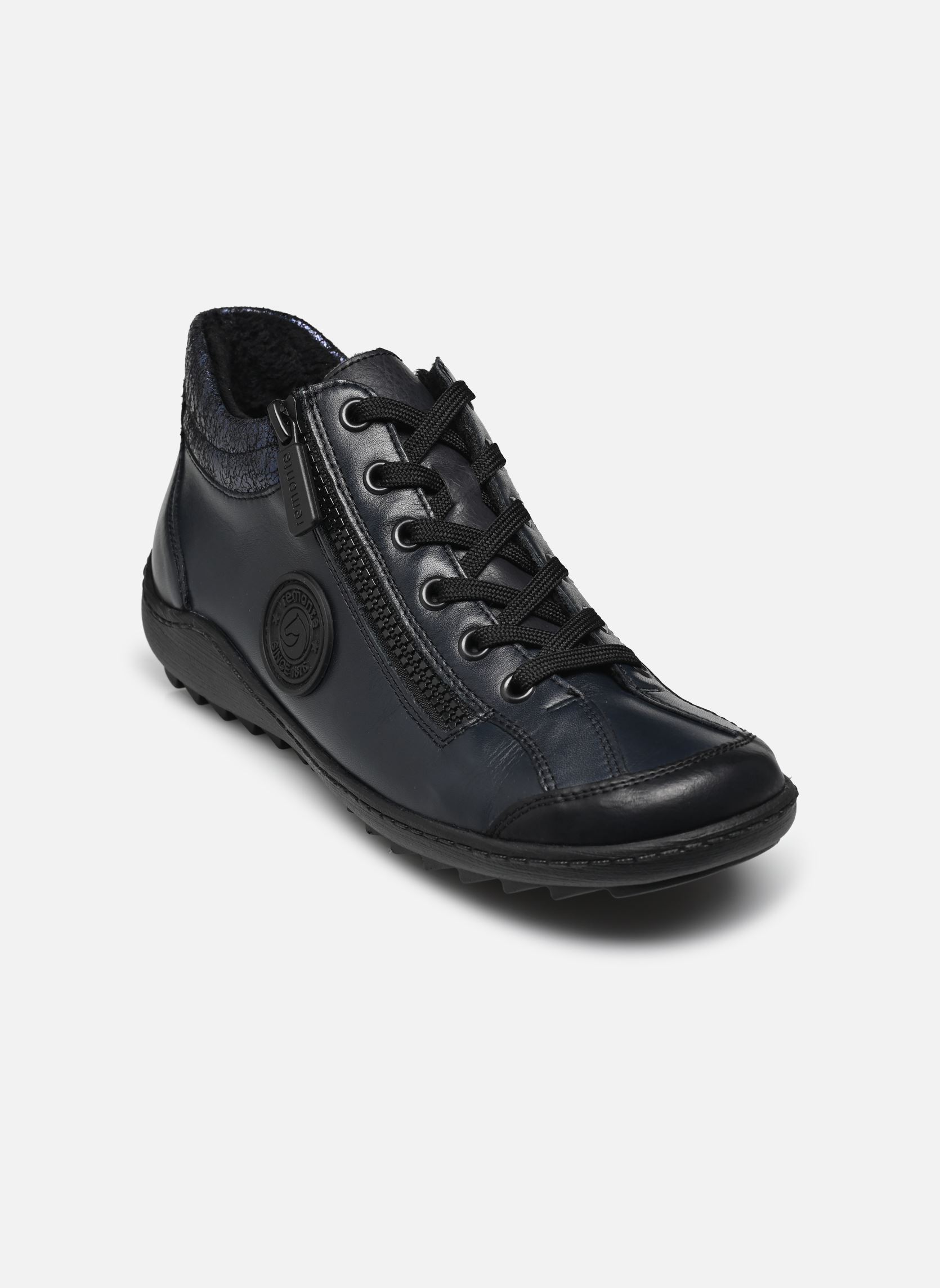 Baskets montantes R1477 femme bleu Remonte Baskets montantes R1477 femme bleu SCHWARZ/LAKE/OZEAN/BLAU
