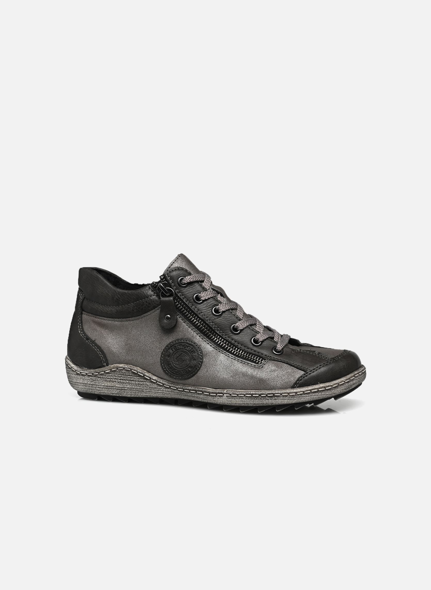 Hoge sneakers R1477 dames grijs Remonte Hoge sneakers R1477 dames grijs FUMO/MINERAL