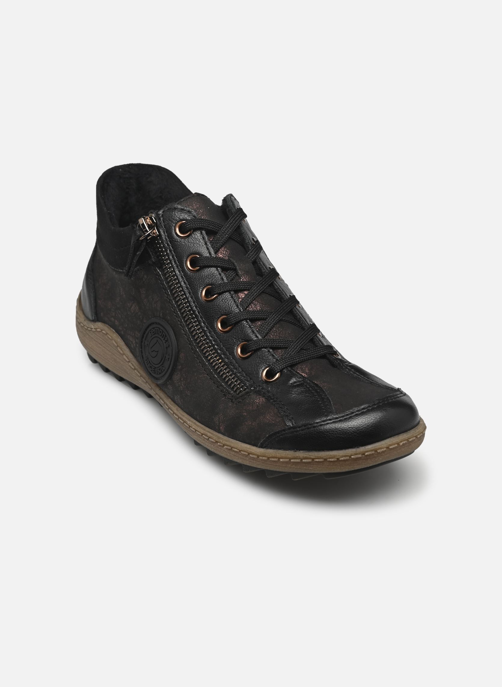 Zapatillas altas R1477 mujer negro Remonte Zapatillas altas R1477 mujer negro SCHWARZ/SCHWARZ-ANTIQUE/SCHWAR