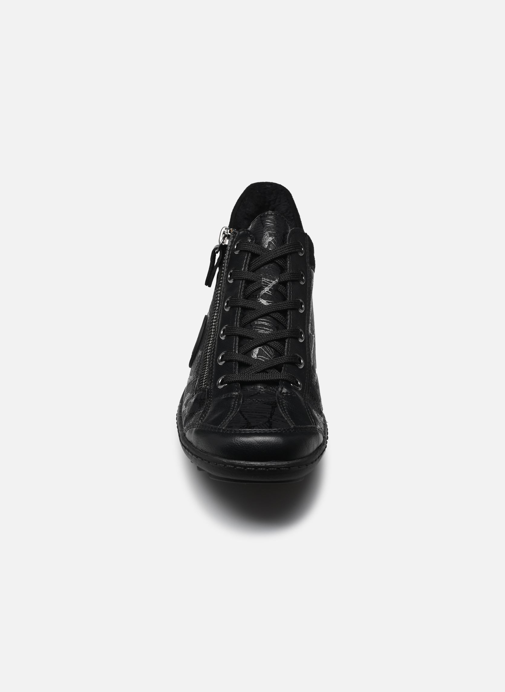 Sneakers alte R1477 donna nero Remonte Sneakers alte R1477 donna nero SCHWARZ/SCHWARZ/SCHWARZ-SHINY/
