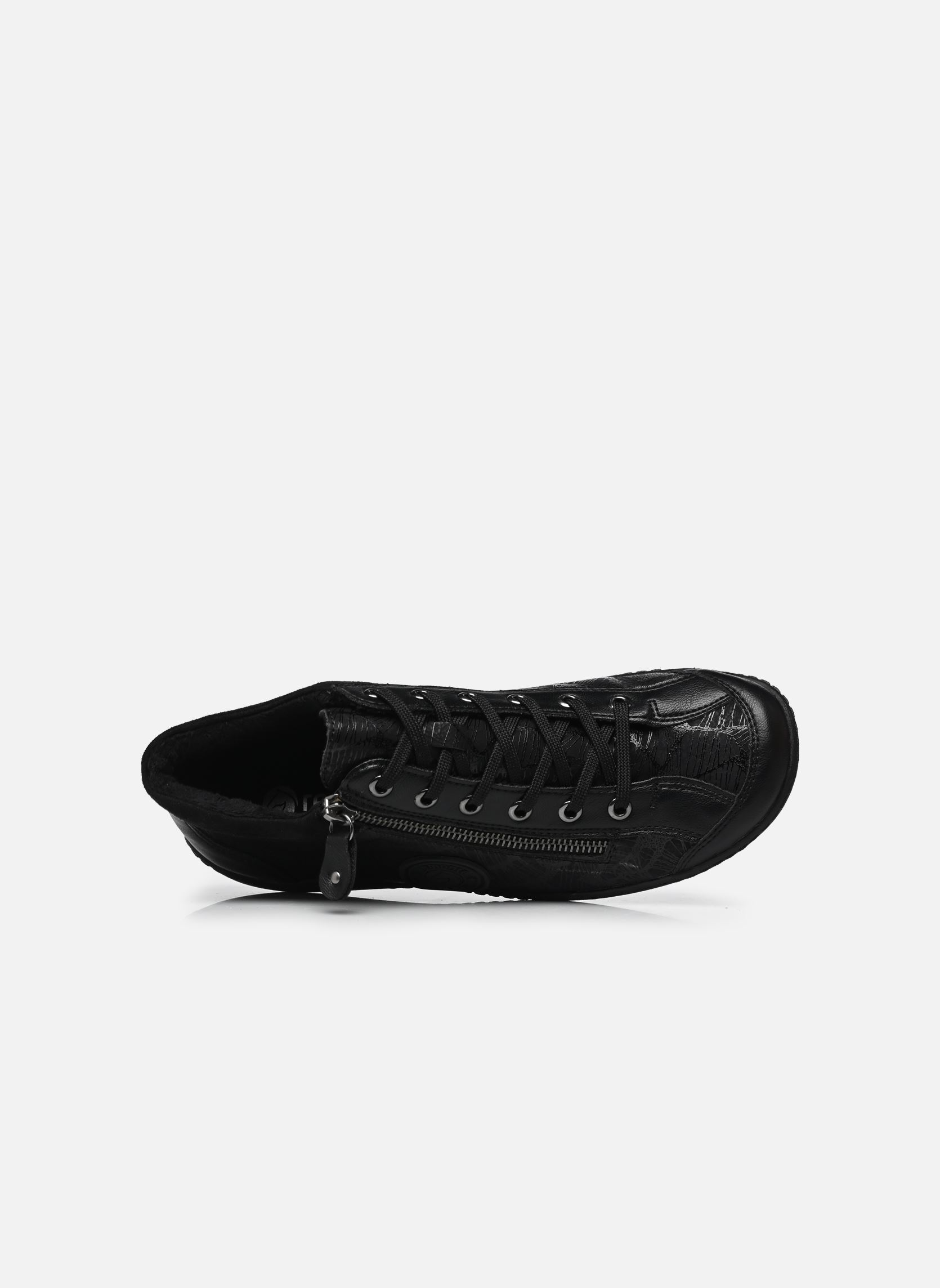 Sneakers alte R1477 donna nero Remonte Sneakers alte R1477 donna nero SCHWARZ/SCHWARZ/SCHWARZ-SHINY/