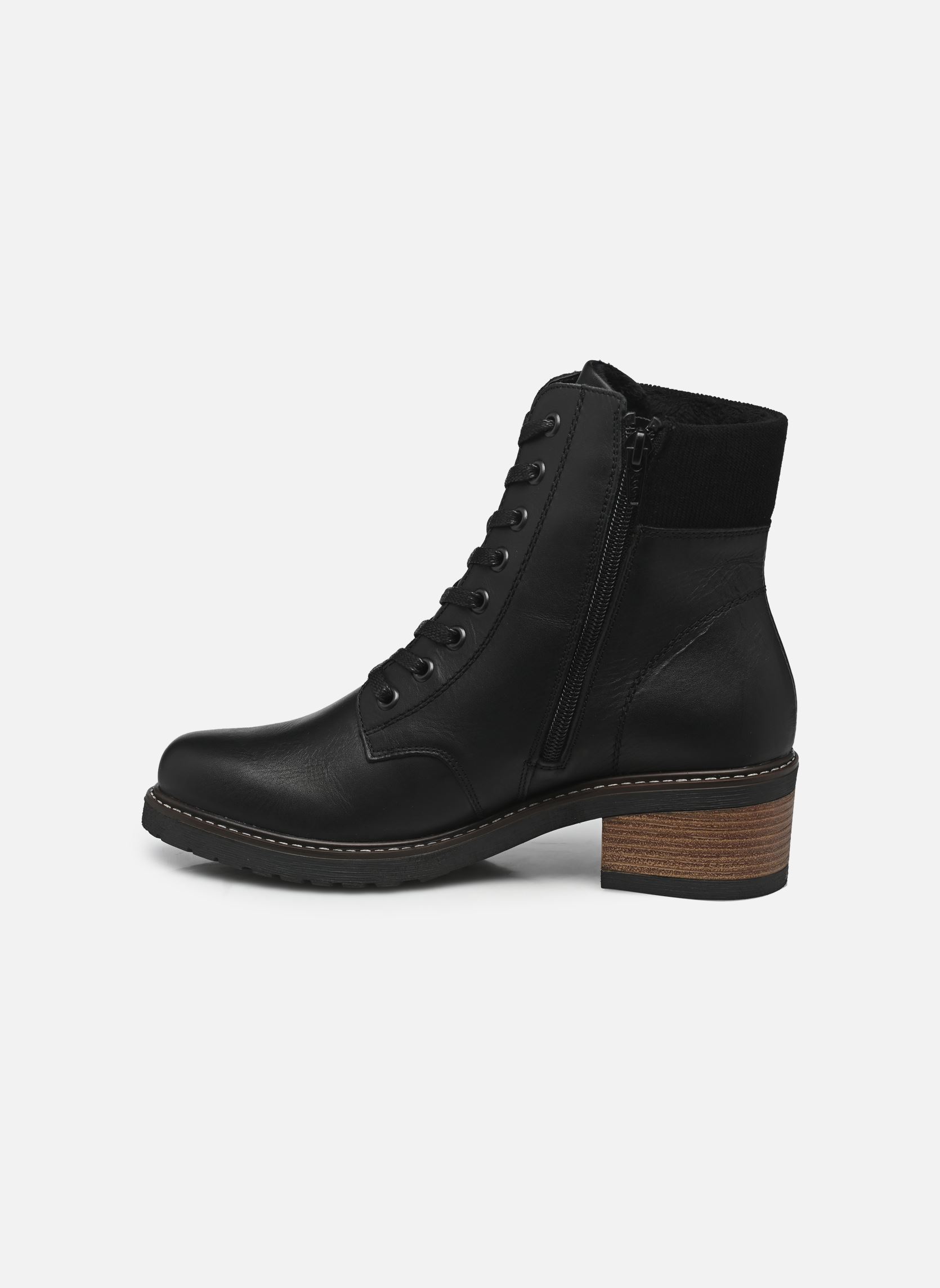 Veterlaarsjes D1A70 dames zwart Remonte Veterlaarsjes D1A70 dames zwart SCHWARZ/SCHWARZ/SCHWARZ
