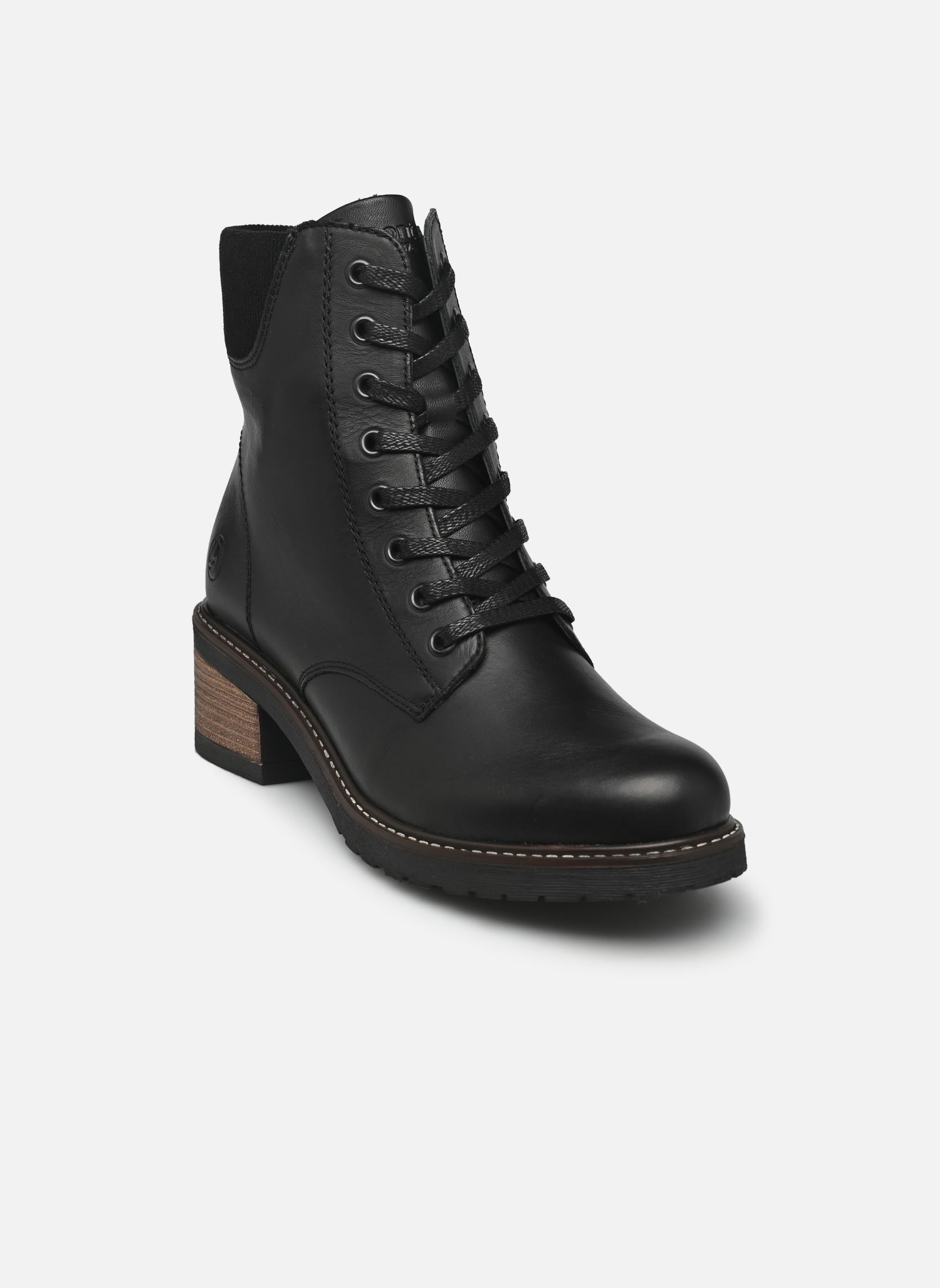 Veterlaarsjes D1A70 dames zwart Remonte Veterlaarsjes D1A70 dames zwart SCHWARZ/SCHWARZ/SCHWARZ