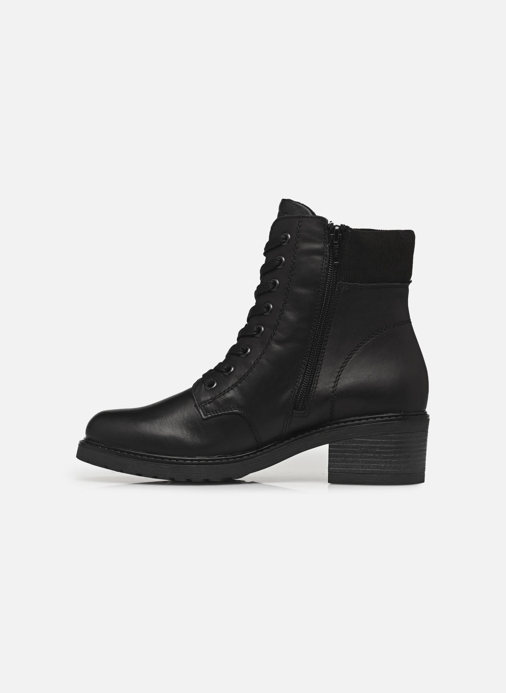 Bottines à lacets D1A70 femme noir Remonte Bottines à lacets D1A70 femme noir SCHWARZ/SCHWARZ/SCHWARZ N