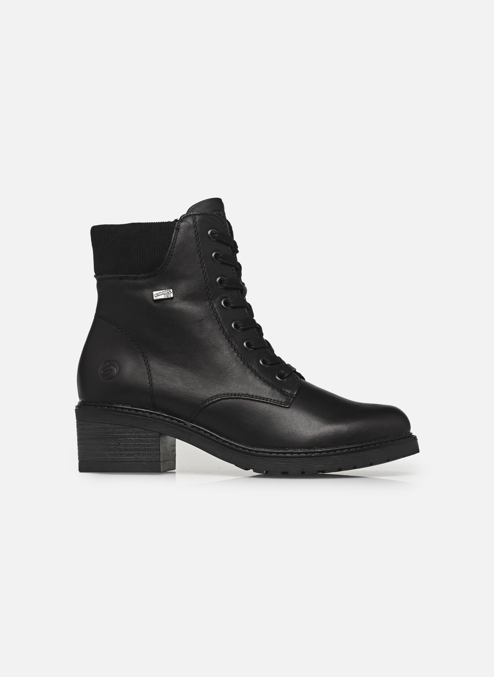 Bottines à lacets D1A70 femme noir Remonte Bottines à lacets D1A70 femme noir SCHWARZ/SCHWARZ/SCHWARZ N