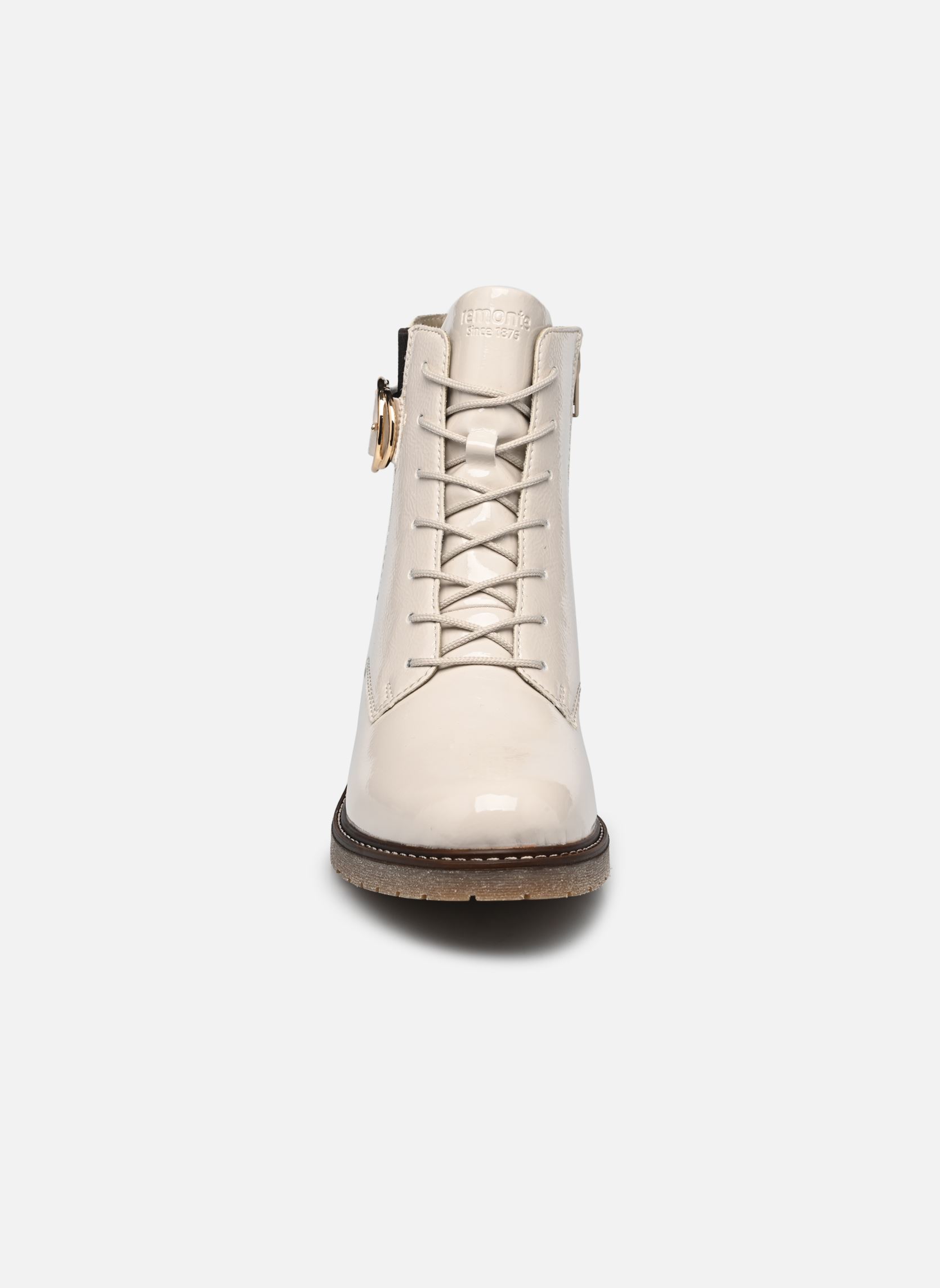 Veterlaarsjes D1A72 dames wit Remonte Veterlaarsjes D1A72 dames wit OFFWHITE/BRAUN-SCHWARZ
