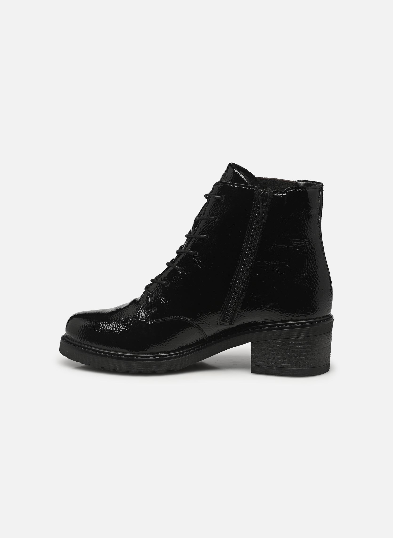 Bottines à lacets D1A72 femme noir Remonte Bottines à lacets D1A72 femme noir BLACK/BRAUN-SCHWARZ