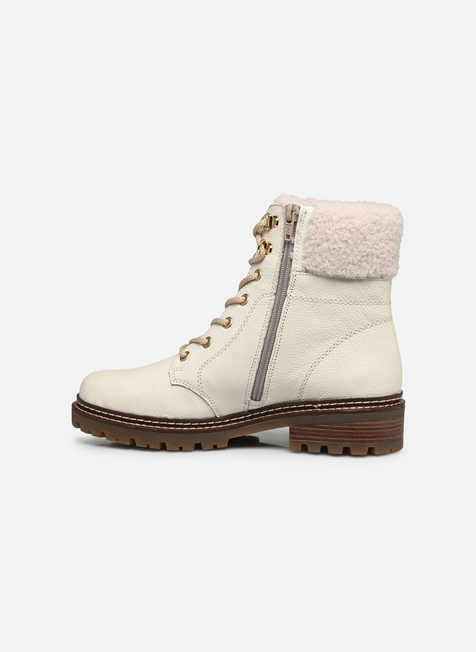 Veterlaarsjes D0B74 dames wit Remonte Veterlaarsjes D0B74 dames wit dirtywhite/offwhite/dirtywhite