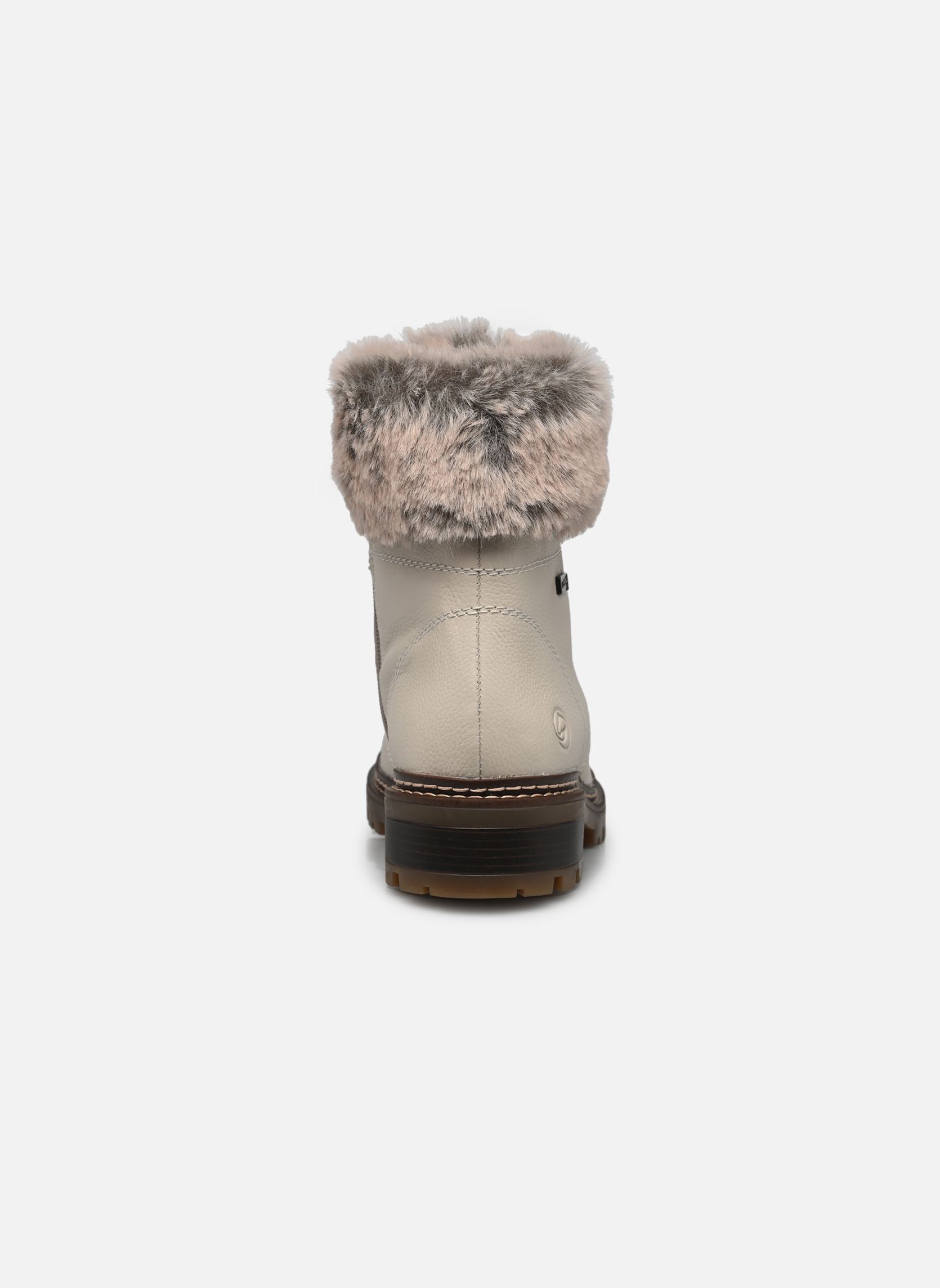 Bottines à lacets D0B74 femme blanc Remonte Bottines à lacets D0B74 femme blanc KREIDE/MURMEL/KREIDE