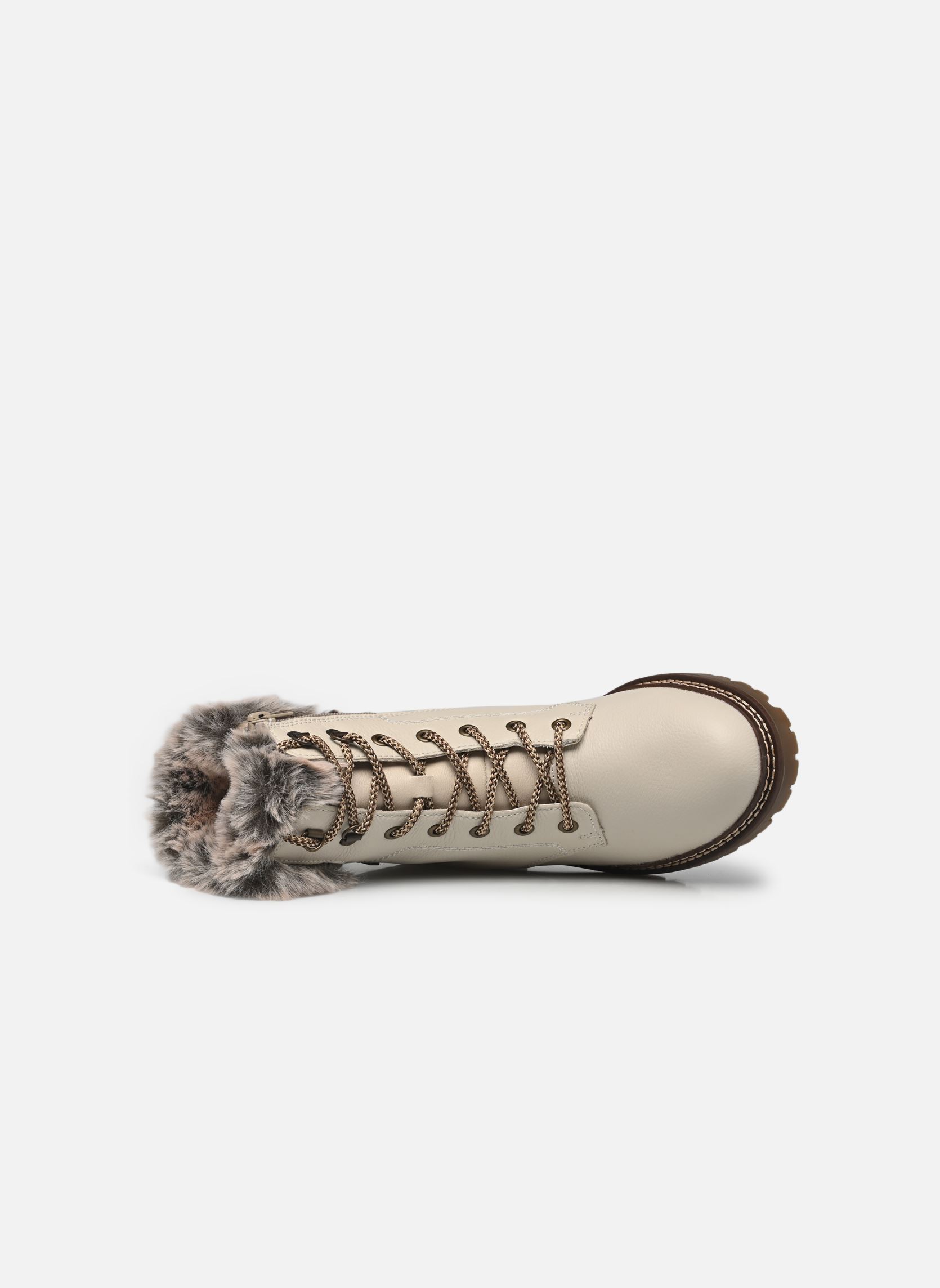 Bottines à lacets D0B74 femme blanc Remonte Bottines à lacets D0B74 femme blanc KREIDE/MURMEL/KREIDE