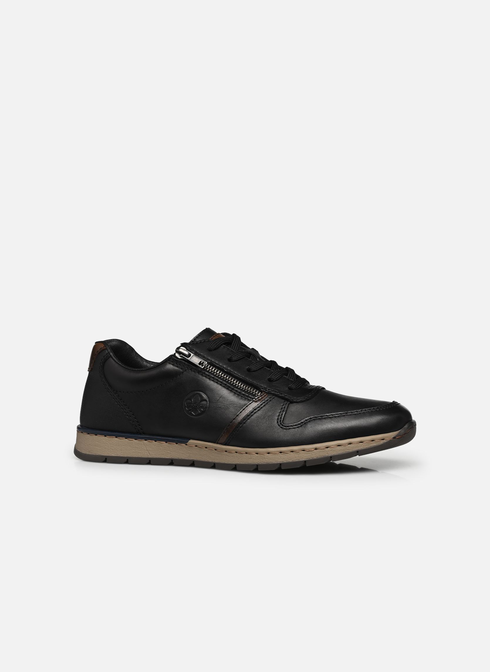 Lage sneakers B2112 heren zwart Rieker Lage sneakers B2112 heren zwart NERO/KASTANIE/SCHWARZ