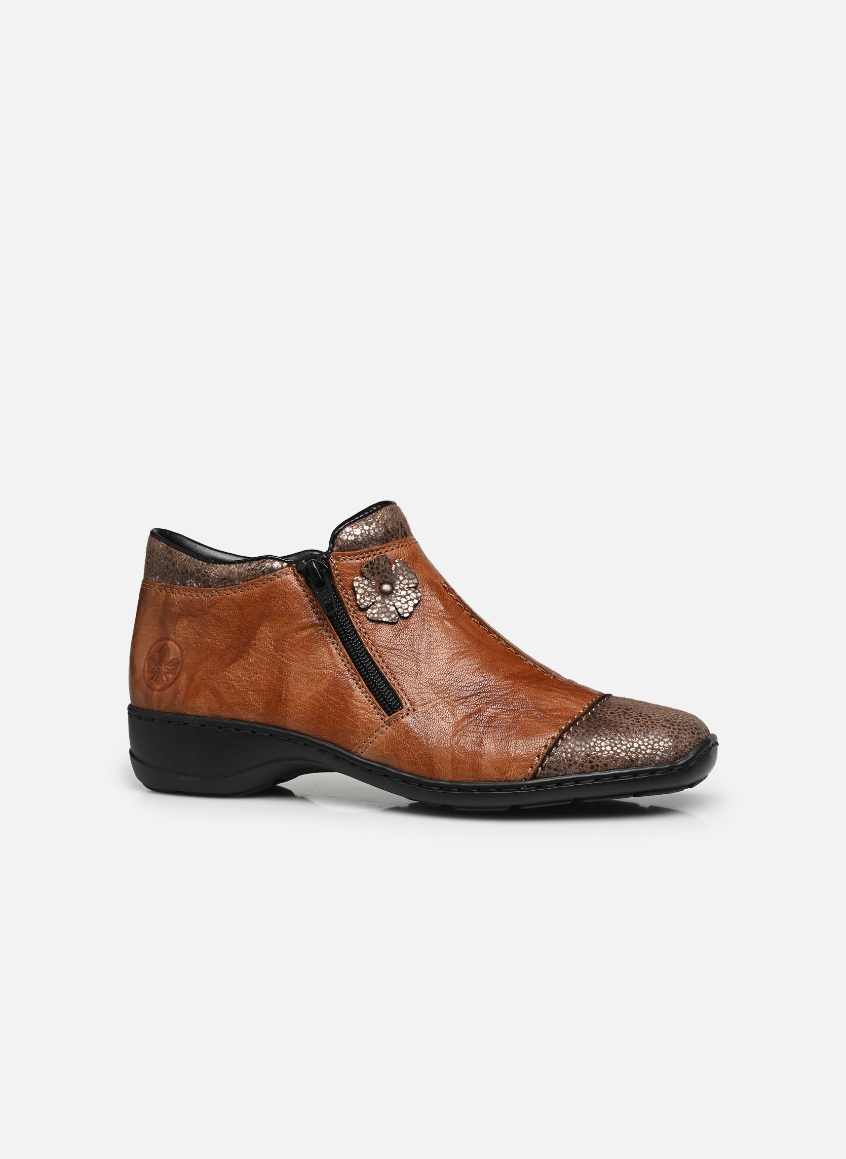 Niedrige Ankle Boots 58388 damen braun Rieker Niedrige Ankle Boots 58388 damen braun braun/cuoio