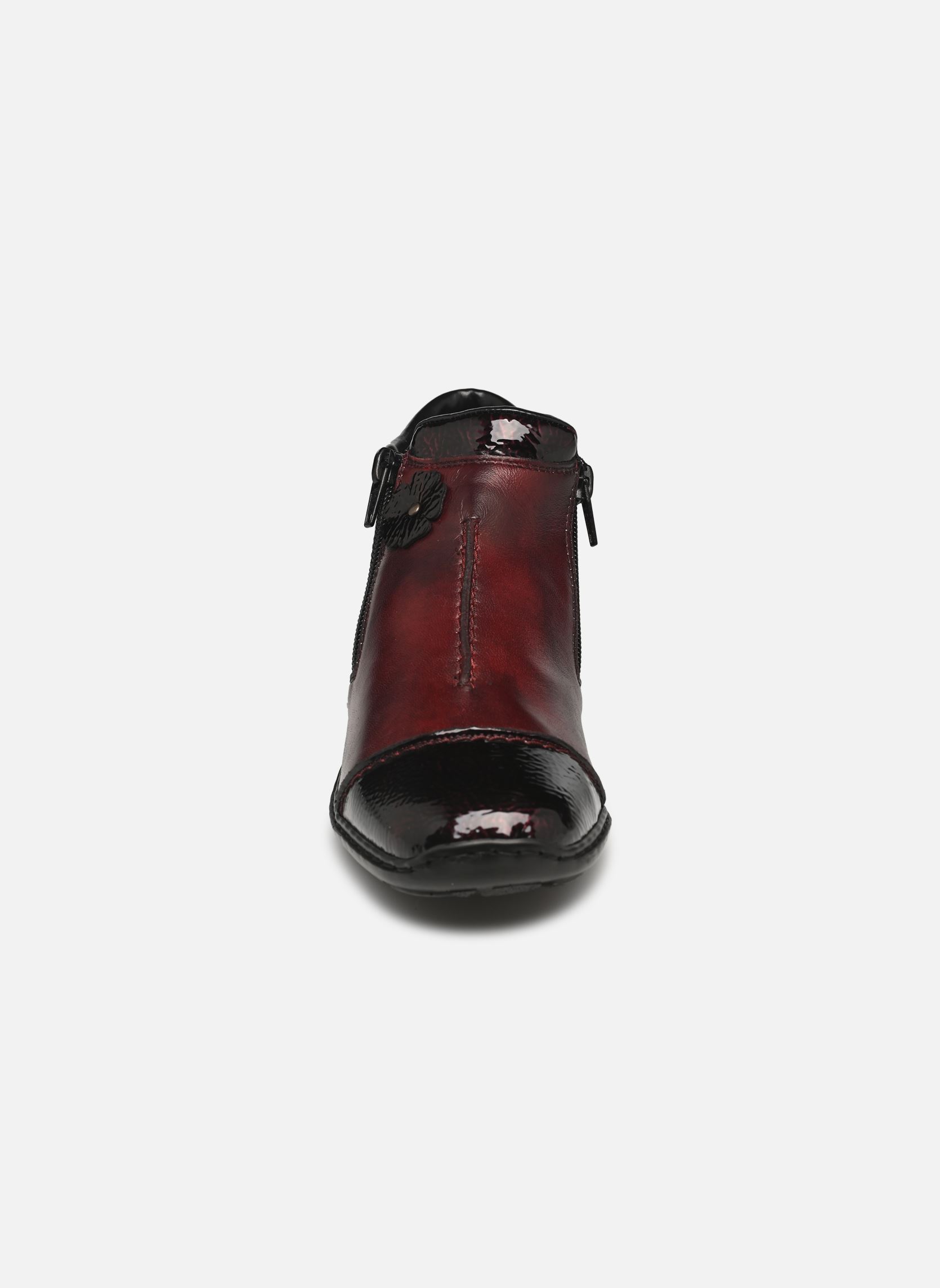 Niedrige Ankle Boots 58388 damen braun Rieker Niedrige Ankle Boots 58388 damen braun bordeaux/weinrot