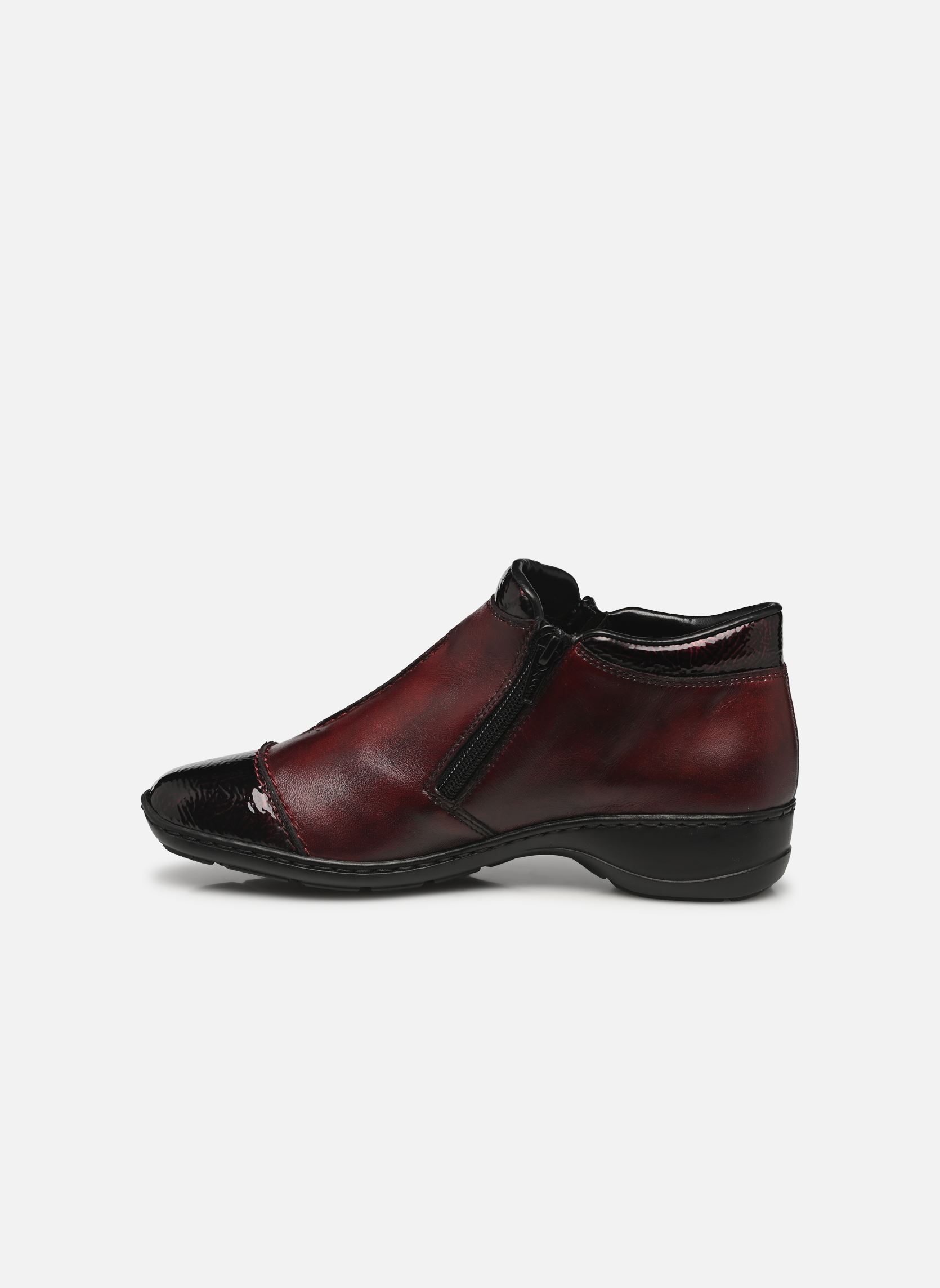 Niedrige Ankle Boots 58388 damen braun Rieker Niedrige Ankle Boots 58388 damen braun bordeaux/weinrot