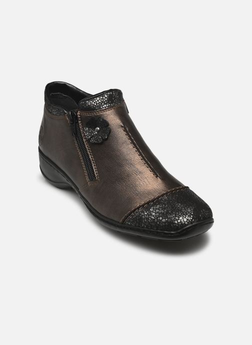 Rieker Bottines basses 58388 femme gris