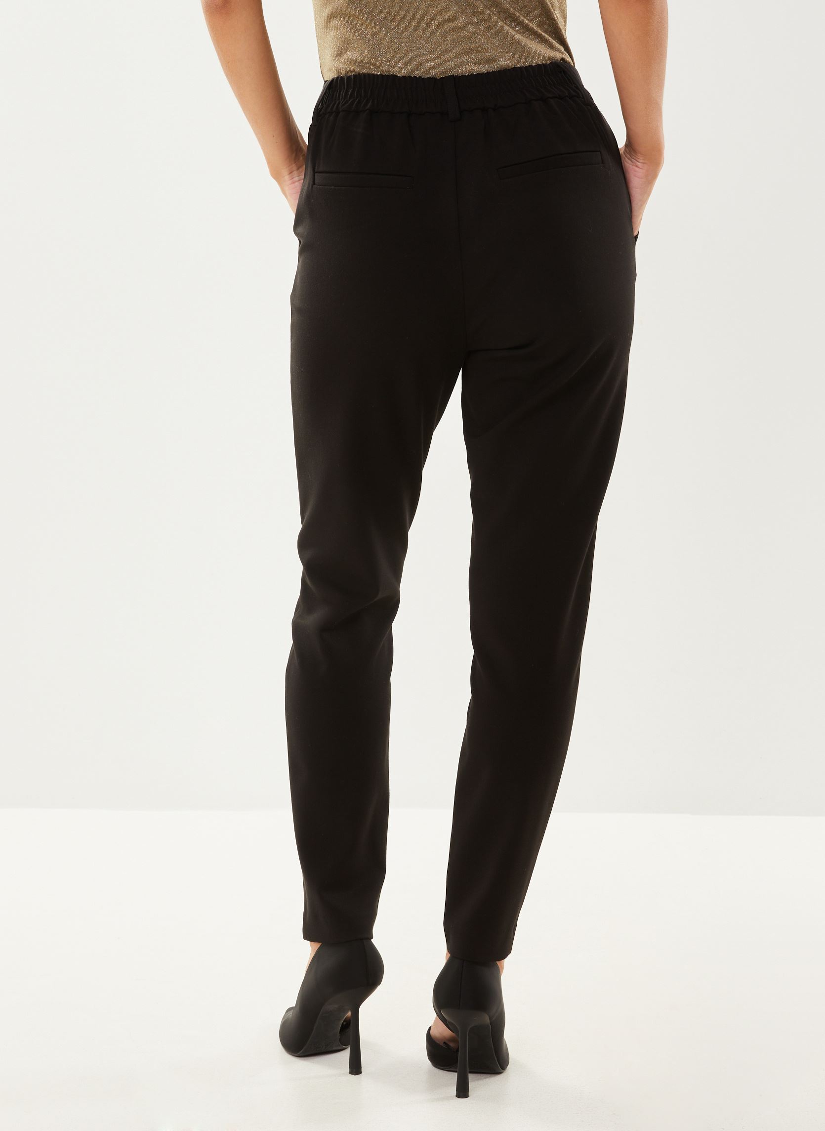 Slim-fit broeken Vivarone Hw Slim Pant - Noos dames zwart Vila Slim-fit broeken Vivarone Hw Slim Pant - Noos dames zwart Black