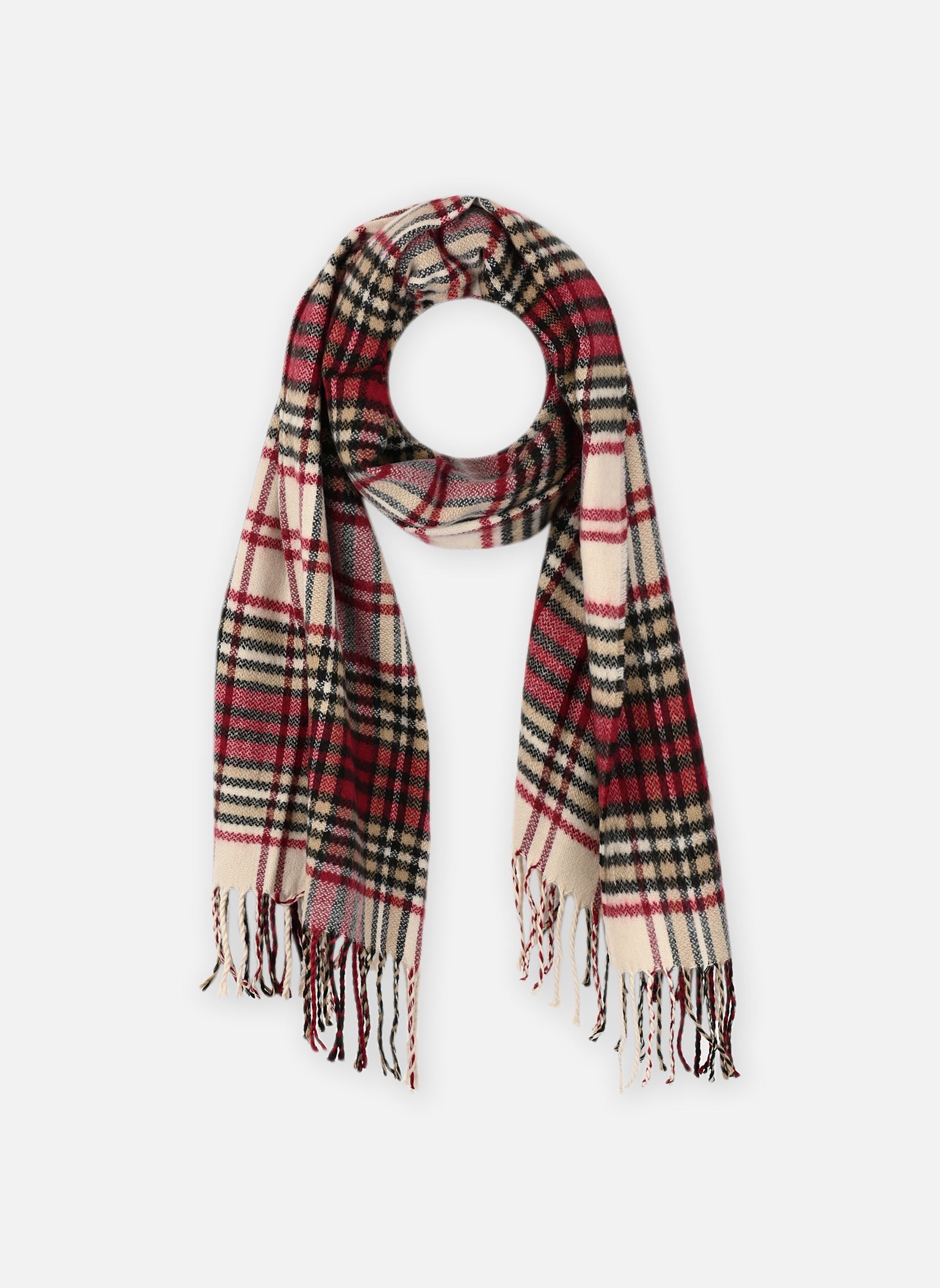 Sjaals Videbbie Scarf/Su dames roze Vila Sjaals Videbbie Scarf/Su dames roze Beet Red
