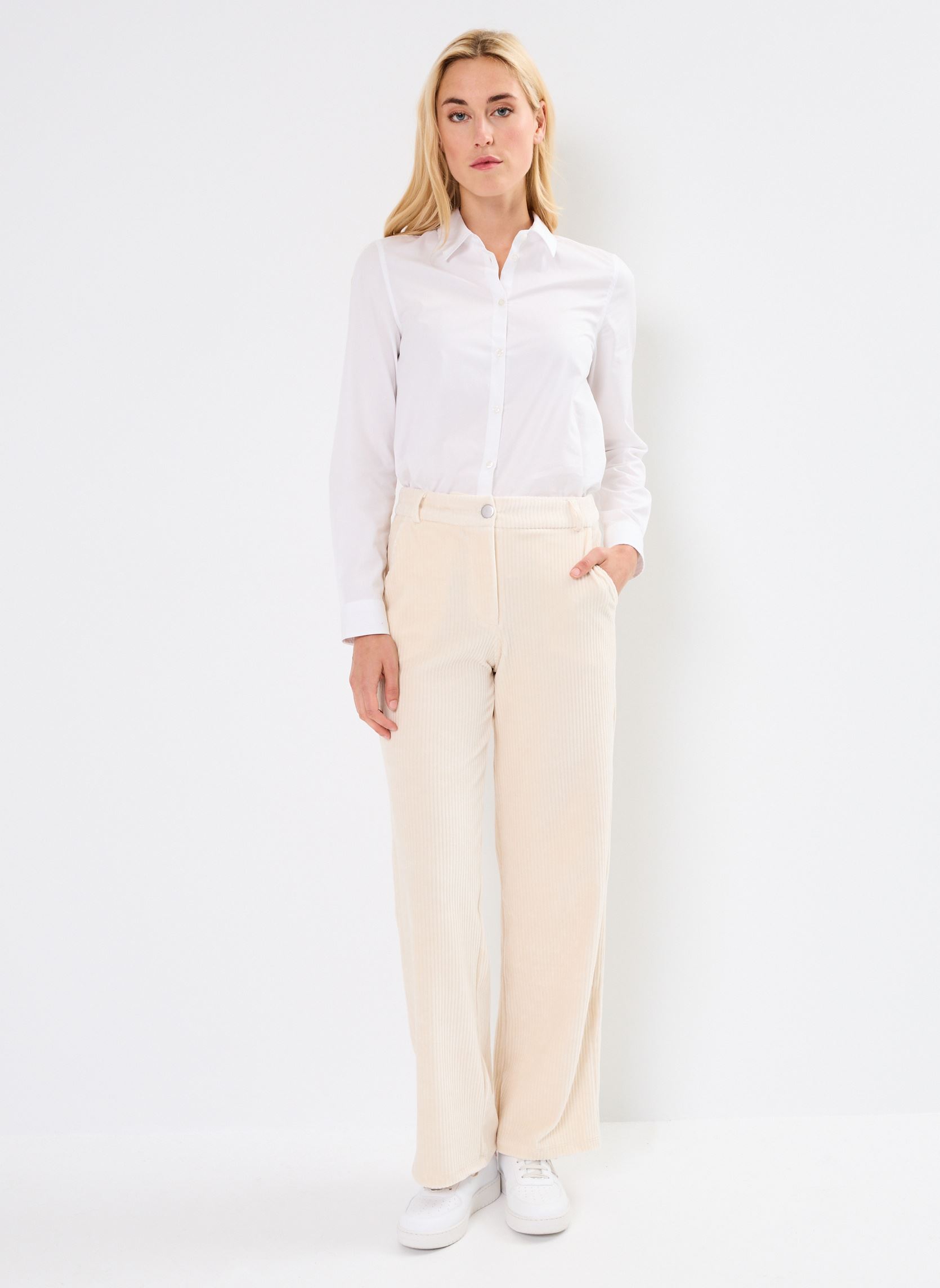 Pantalons larges Vikita Rw Wide Pant/1S femme beige Vila Pantalons larges Vikita Rw Wide Pant/1S femme beige Birch