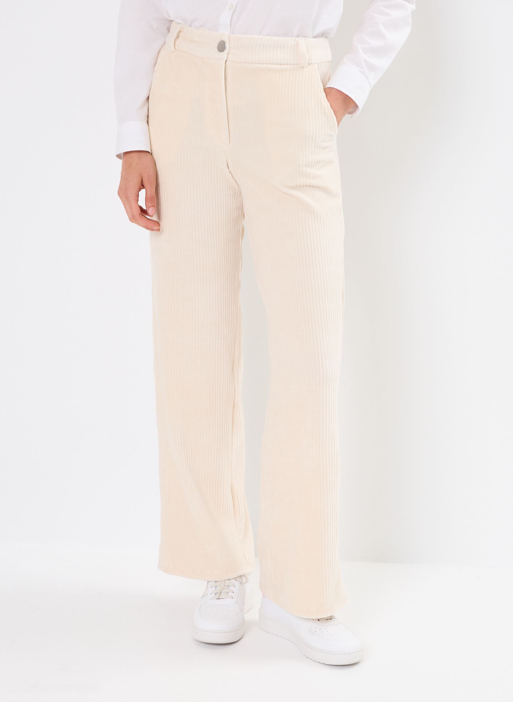 Pantalons larges Vikita Rw Wide Pant/1S femme beige Vila Pantalons larges Vikita Rw Wide Pant/1S femme beige Birch