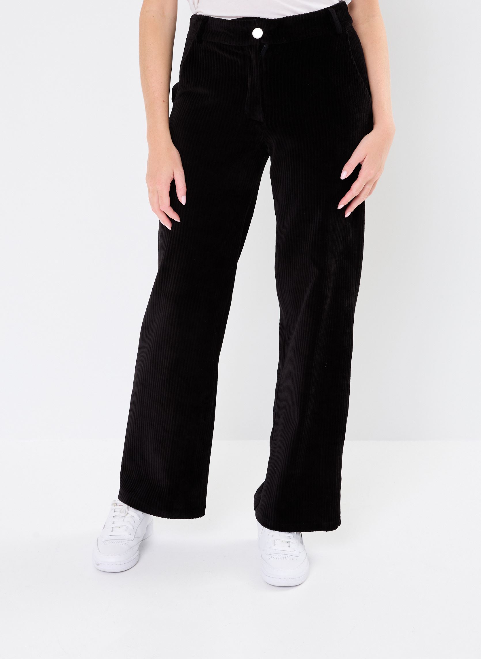Wijde broeken Vikita Rw Wide Pant/1S dames zwart Vila Wijde broeken Vikita Rw Wide Pant/1S dames zwart Black Beauty