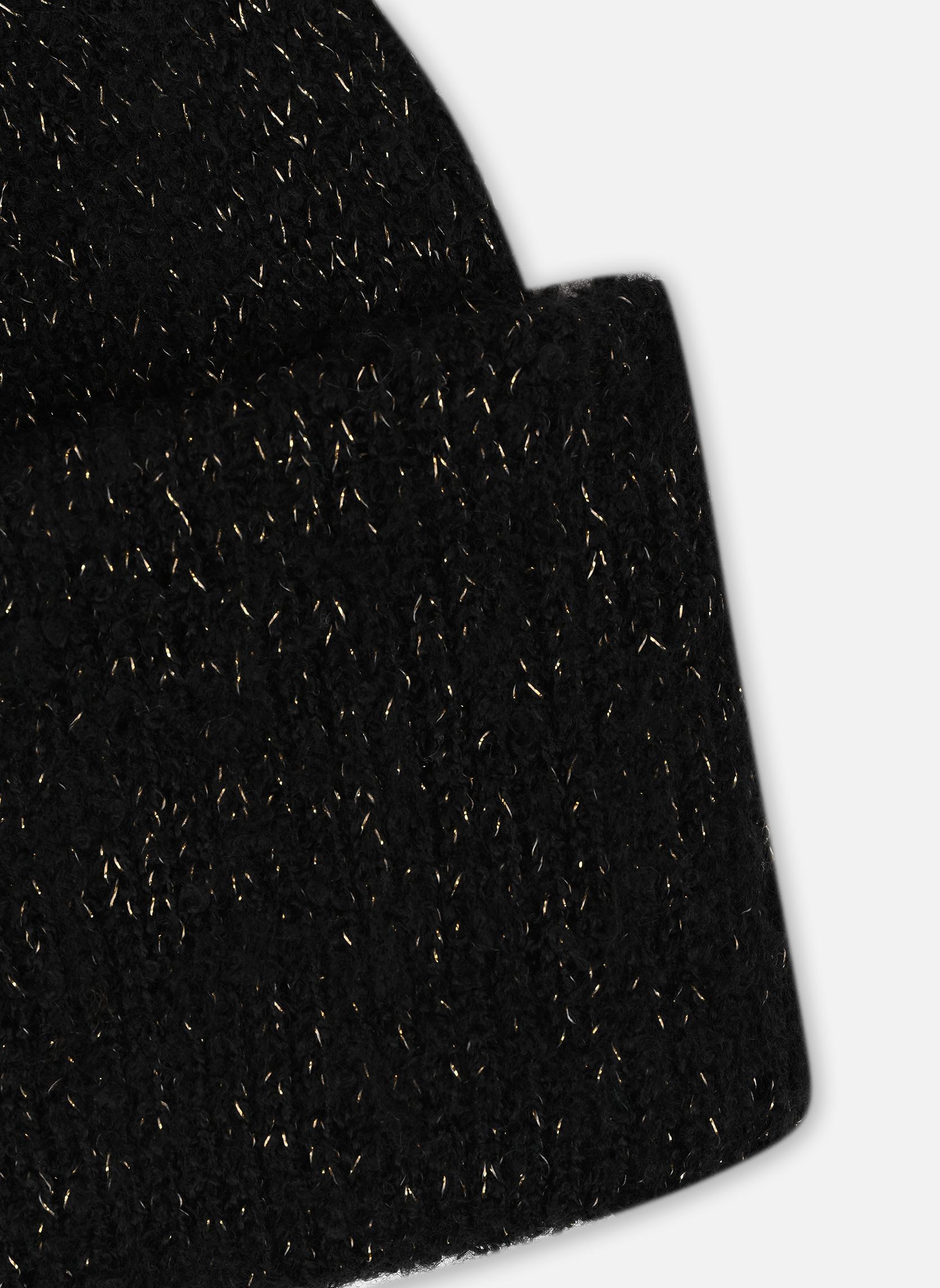 Bonnets Vilu Beanie/Ef femme noir Vila Bonnets Vilu Beanie/Ef femme noir Black