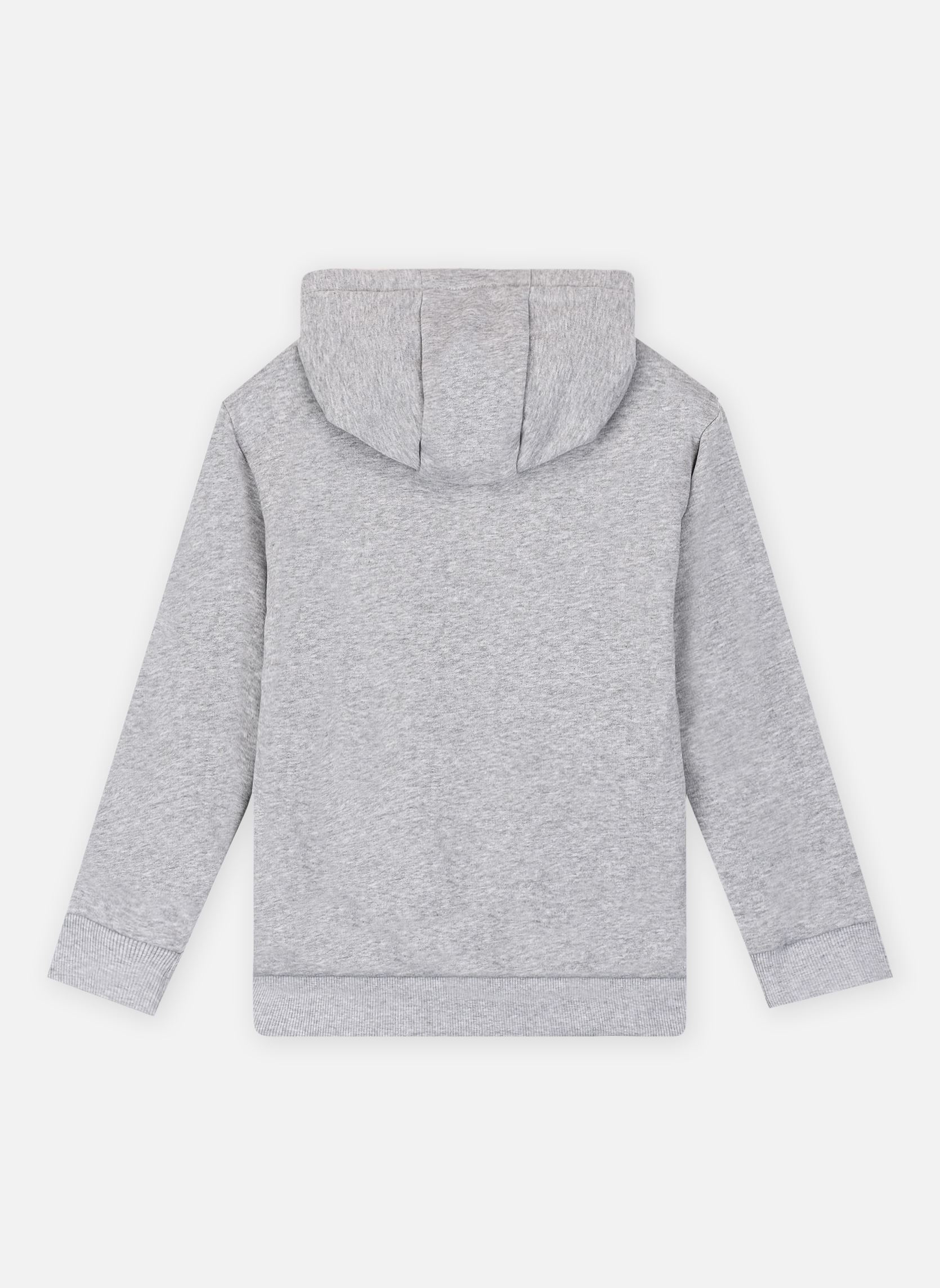 Hoodie Sweat Lacoste Gris Zip Hoodie Embroidered Crocodile Logo