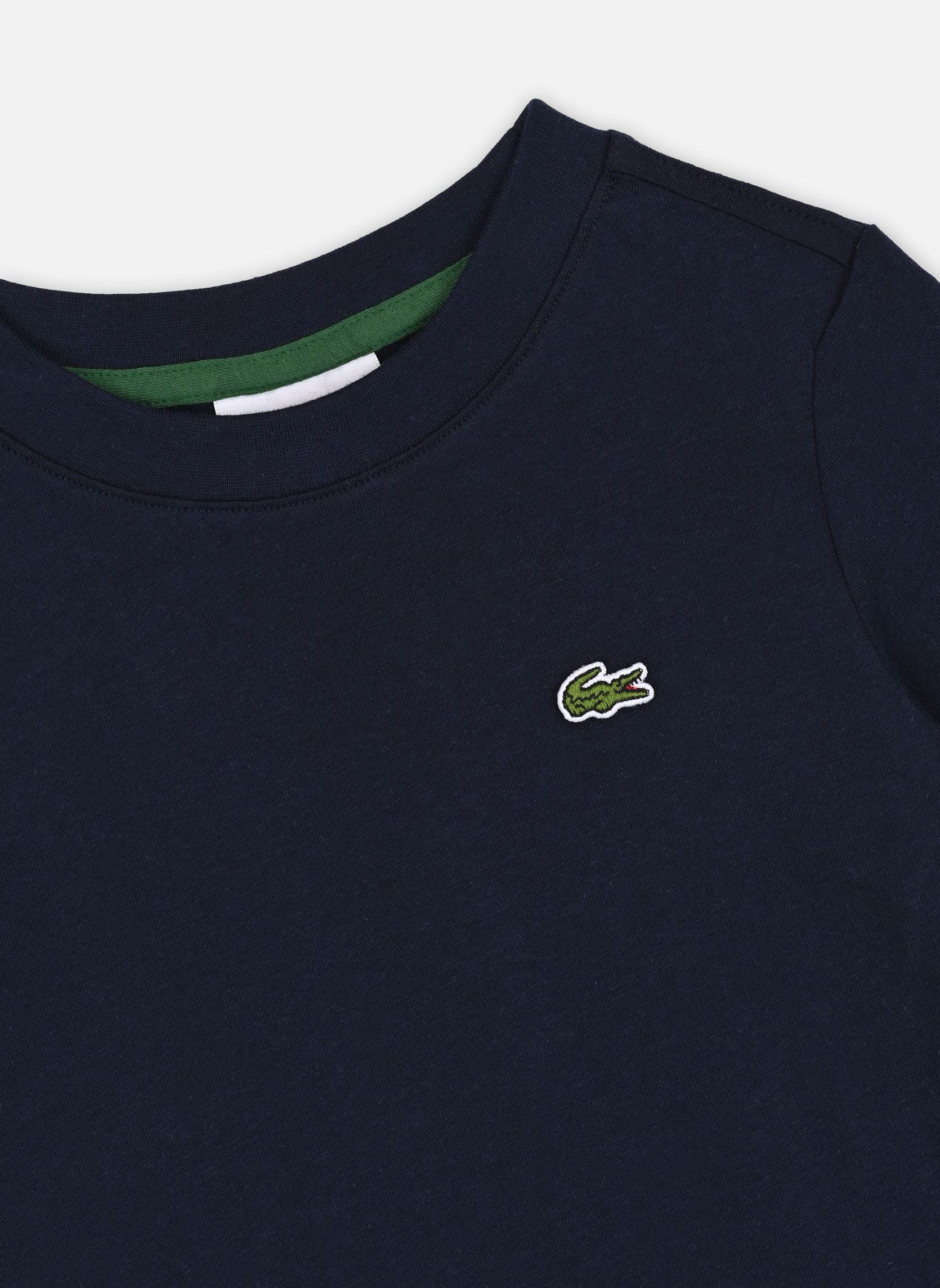 Tee-shirts manches courtes T-shirt enfant Lacoste TJ1122 bleu Lacoste Tee-shirts manches courtes T-shirt enfant Lacoste TJ1122 bleu MARINE