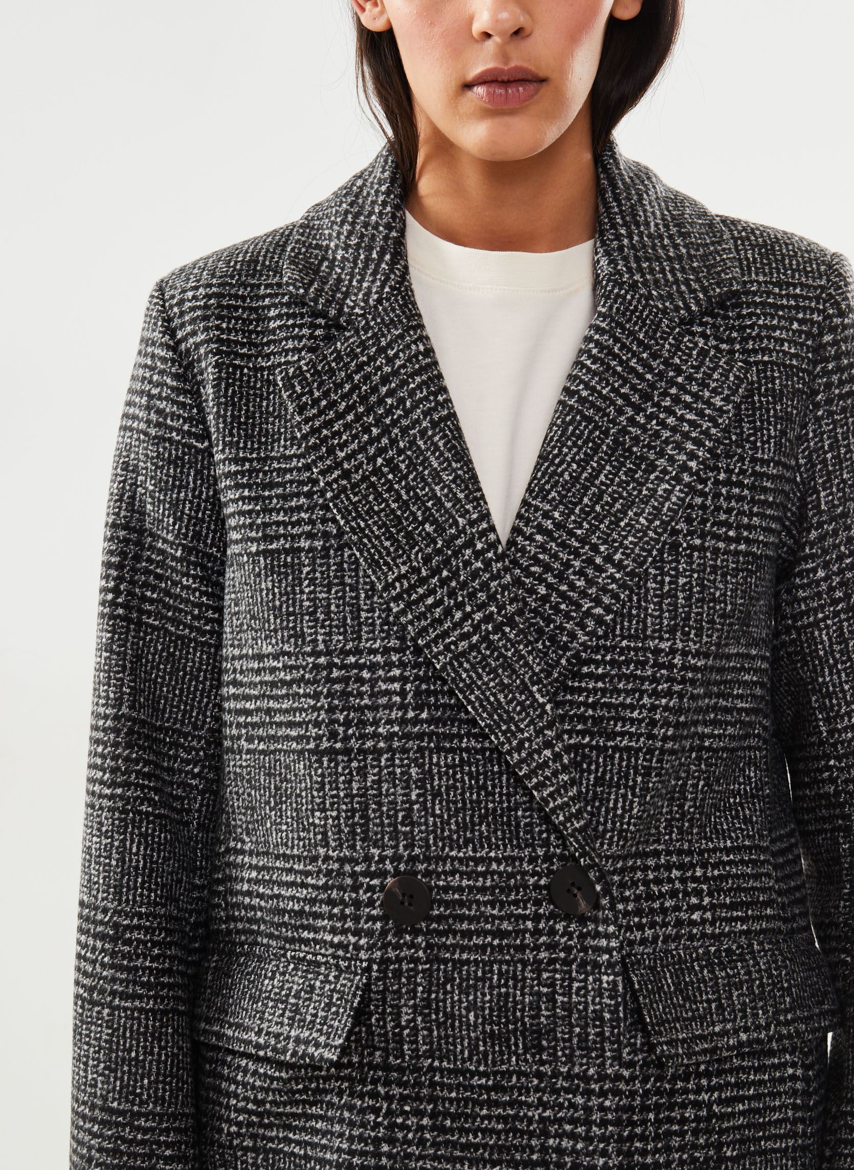 Mäntel Viley Wool Blazer Jacket/Su - Noos damen schwarz Vila Mäntel Viley Wool Blazer Jacket/Su - Noos damen schwarz Black