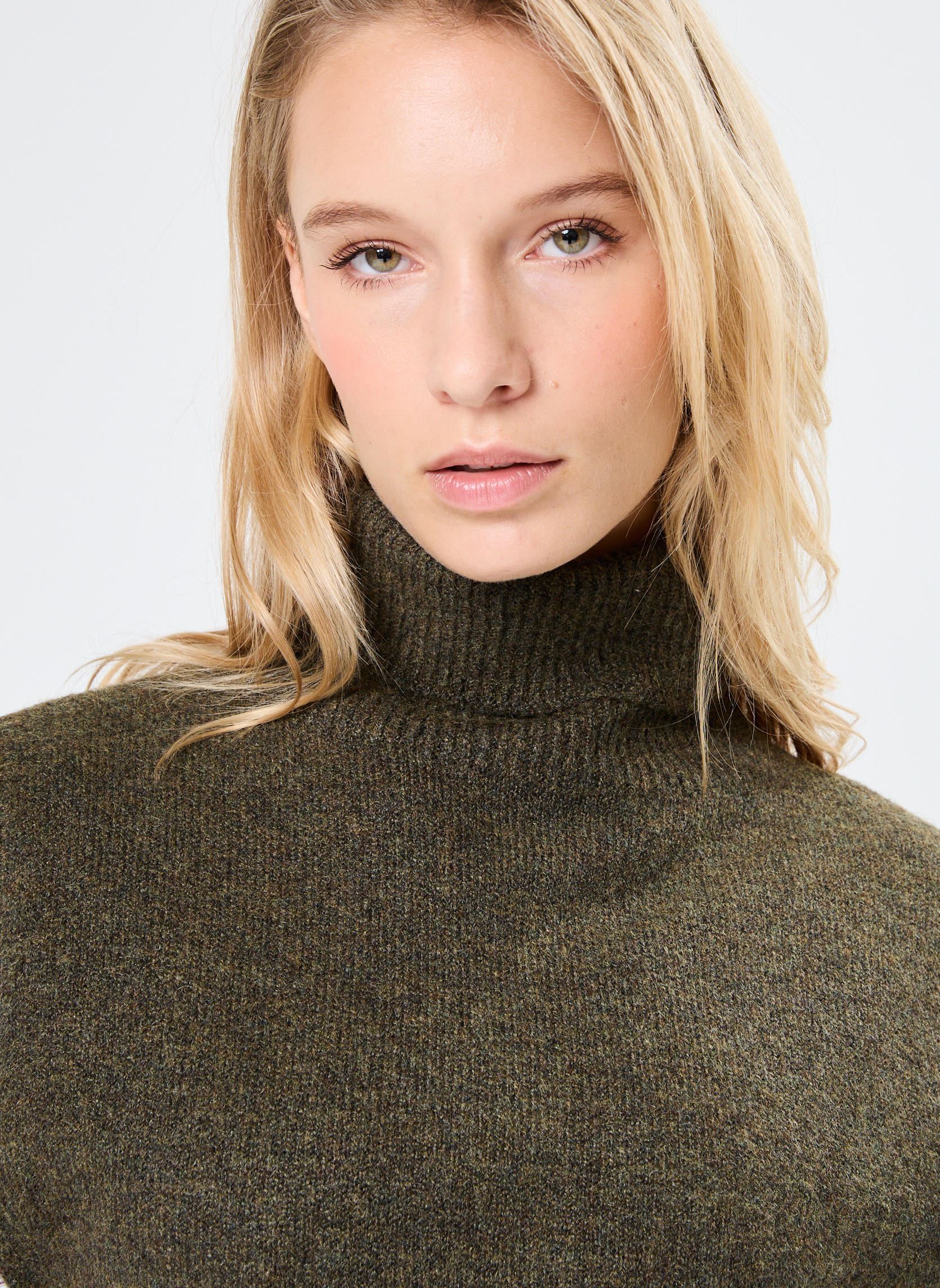 Pulls Vilyla Collar/Ef femme vert Vila Pulls Vilyla Collar/Ef femme vert Gothic olive