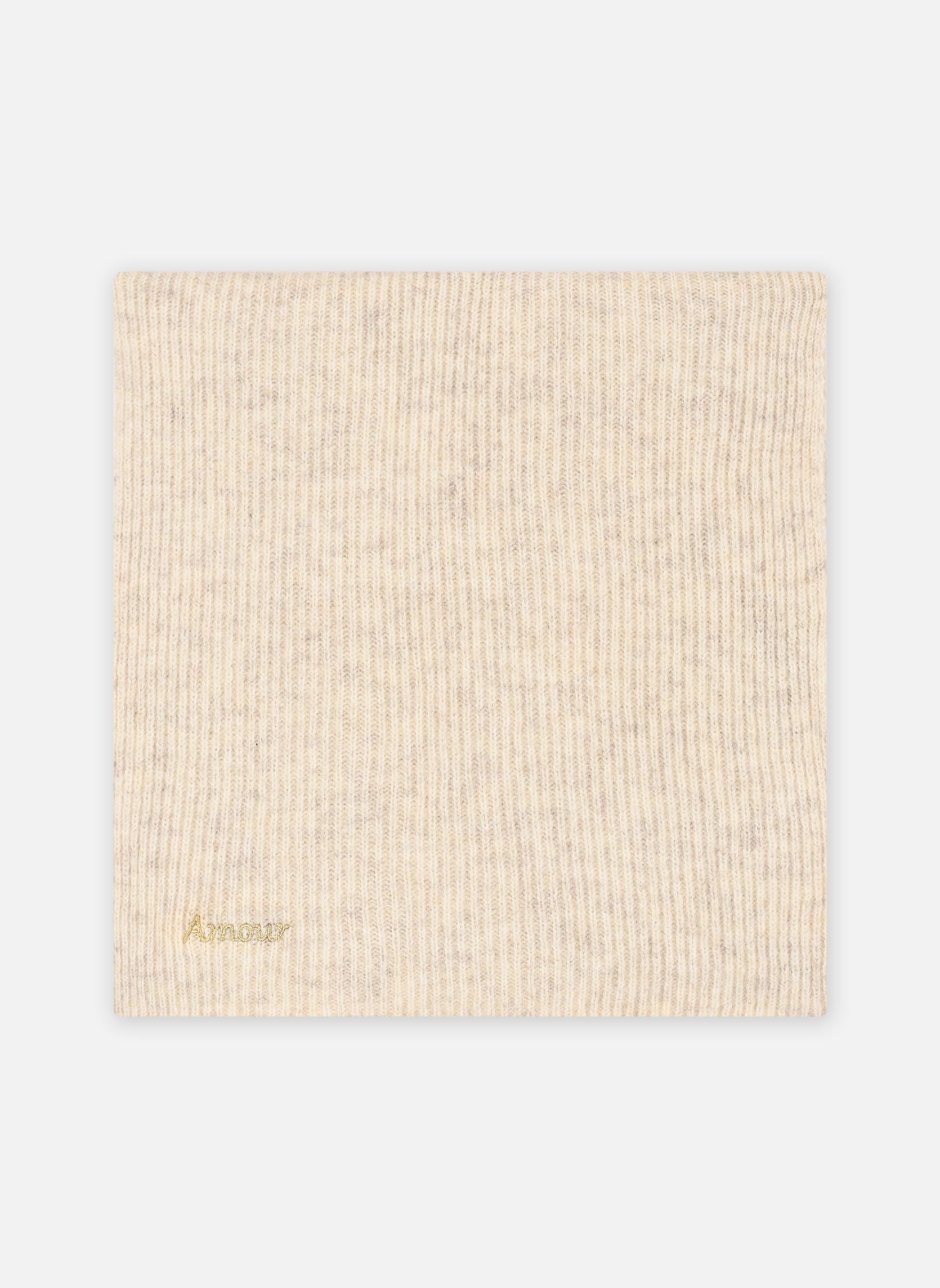 Sjaals PCEDDIE WOOL SCARF AMOUR KAC FC dames wit Pieces Sjaals PCEDDIE WOOL SCARF AMOUR KAC FC dames wit White pepper