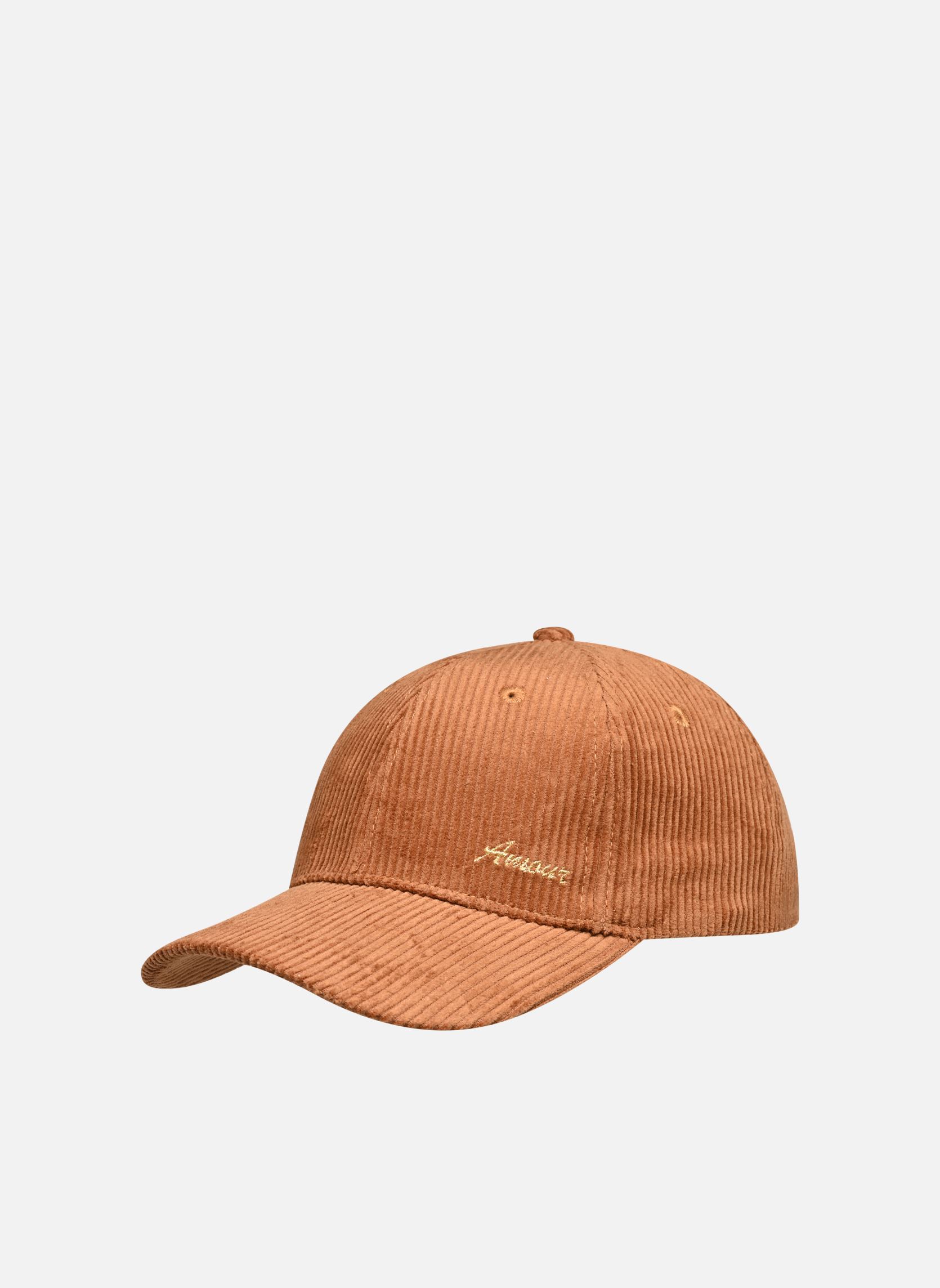 Casquettes PCJENNY VELVET EMB. CAP D2D femme jaune Pieces Casquettes PCJENNY VELVET EMB. CAP D2D femme jaune Dijon