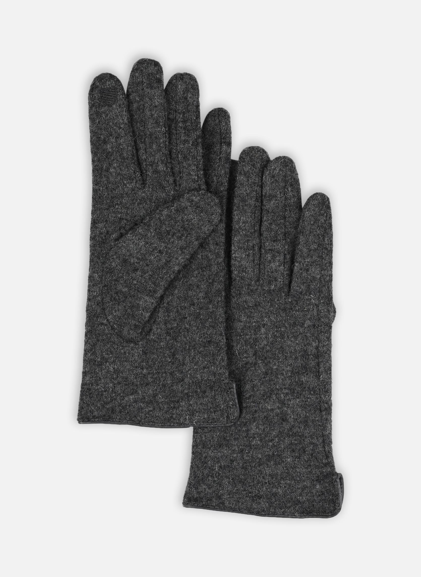 Handschoenen PCJULVANA WOOL SMART GLOVES BOX dames grijs Pieces Handschoenen PCJULVANA WOOL SMART GLOVES BOX dames grijs Medium Grey Melange