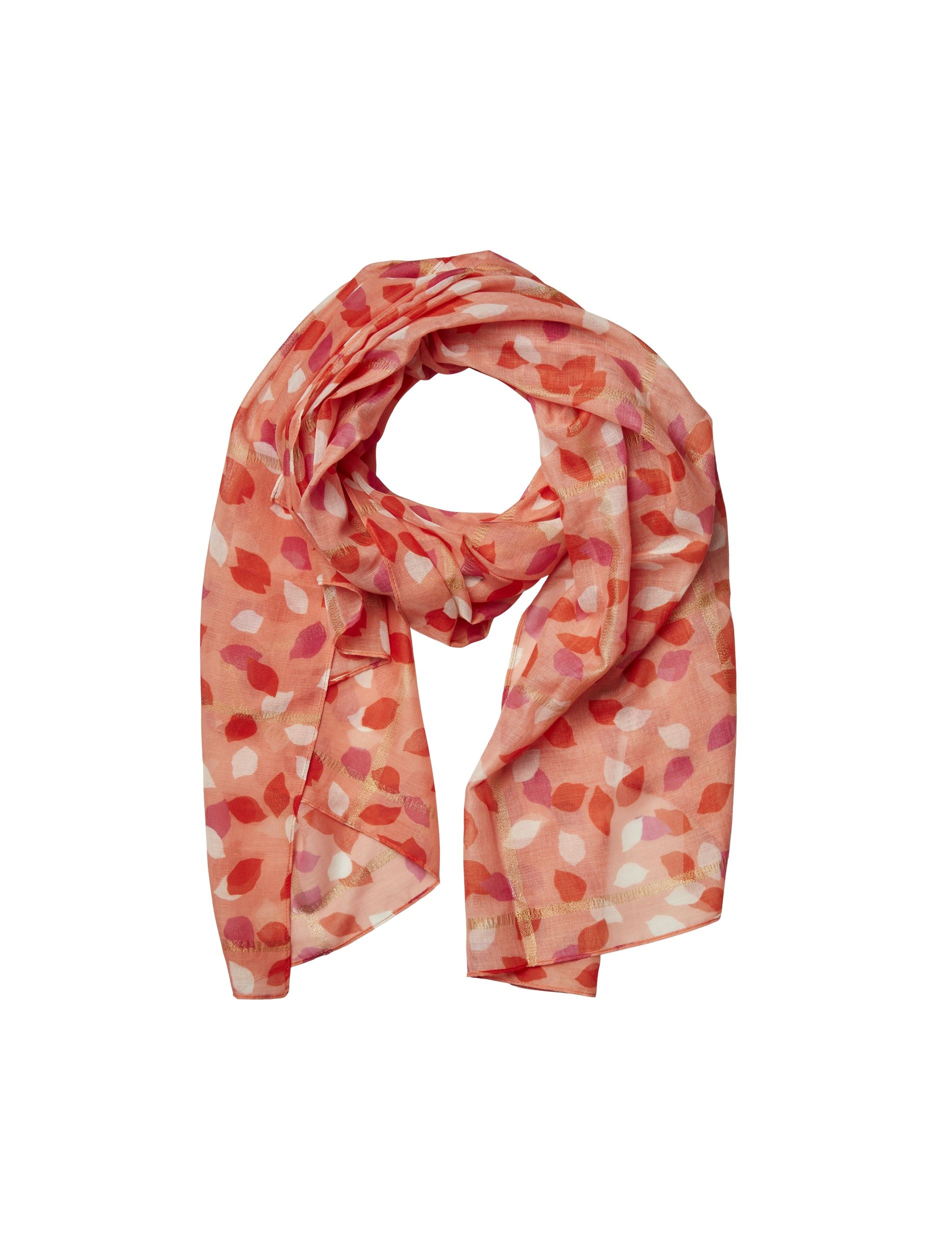 Sciarpe PCTASSELO LONG SCARF WITH LUREX KAC FC donna arancione Pieces Sciarpe PCTASSELO LONG SCARF WITH LUREX KAC FC donna arancione Camellia