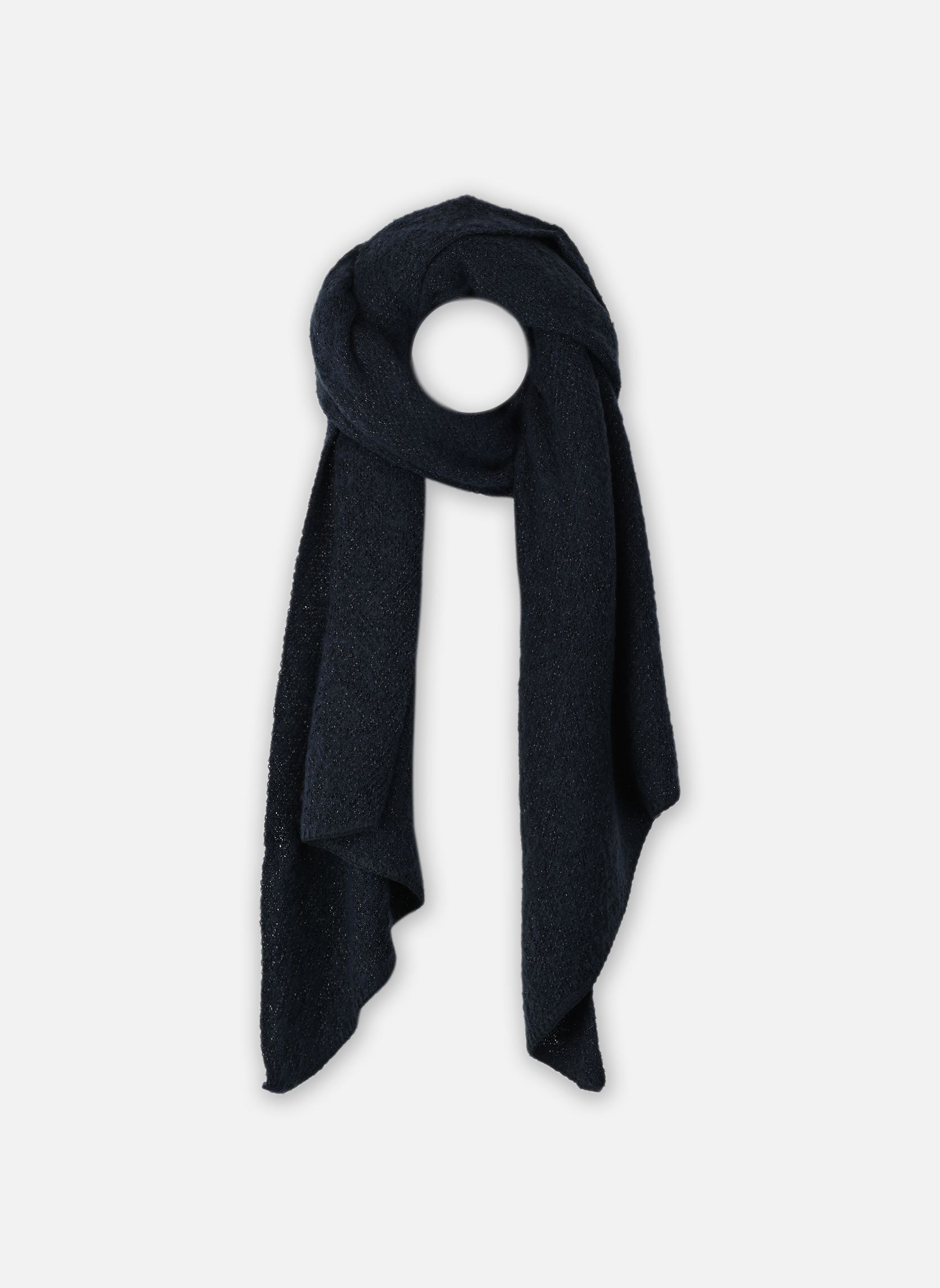 Sciarpe PCPYRON LONG SCARF LUREX NOOS BC donna blu Pieces Sciarpe PCPYRON LONG SCARF LUREX NOOS BC donna blu Sky captain