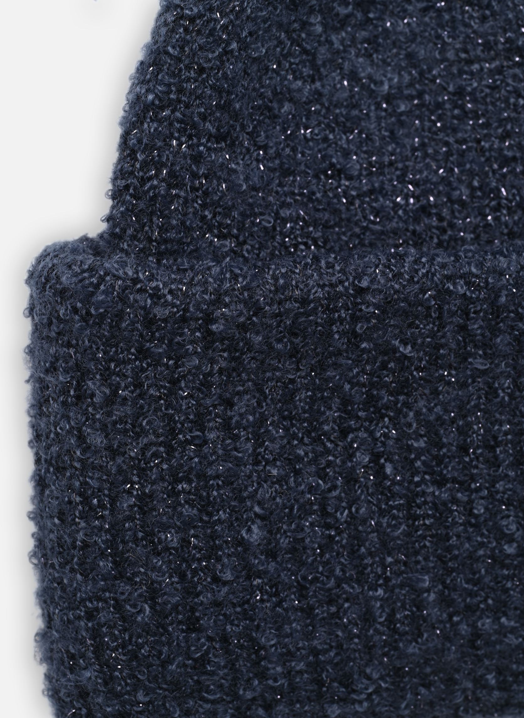 Bonnets PCPYRON LUREX HOOD NOOS BC femme bleu Pieces Bonnets PCPYRON LUREX HOOD NOOS BC femme bleu SKY CAPTAIN