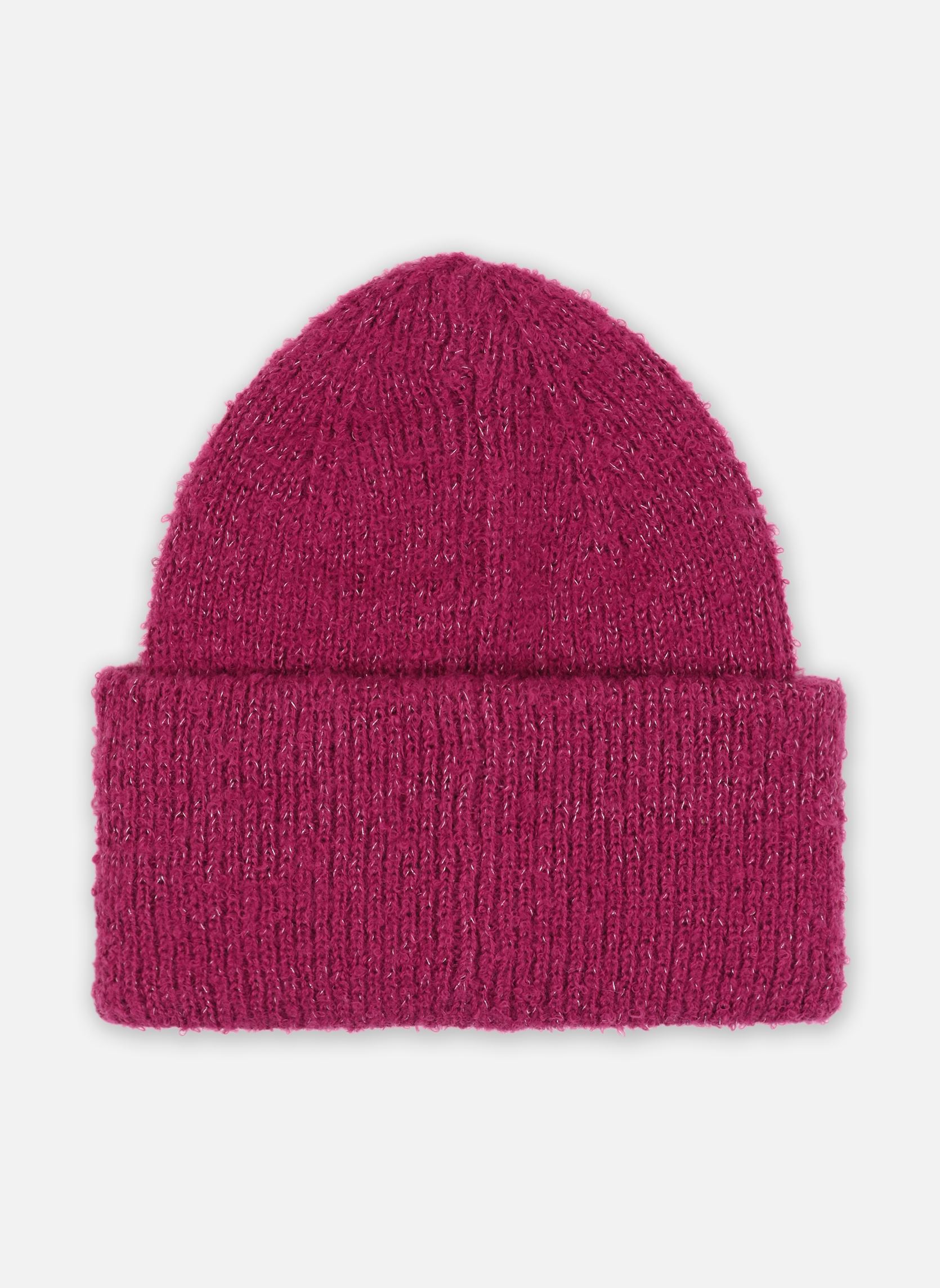 Bonnets PCPYRON LUREX HOOD NOOS BC femme rose Pieces Bonnets PCPYRON LUREX HOOD NOOS BC femme rose Festival Fuchsia