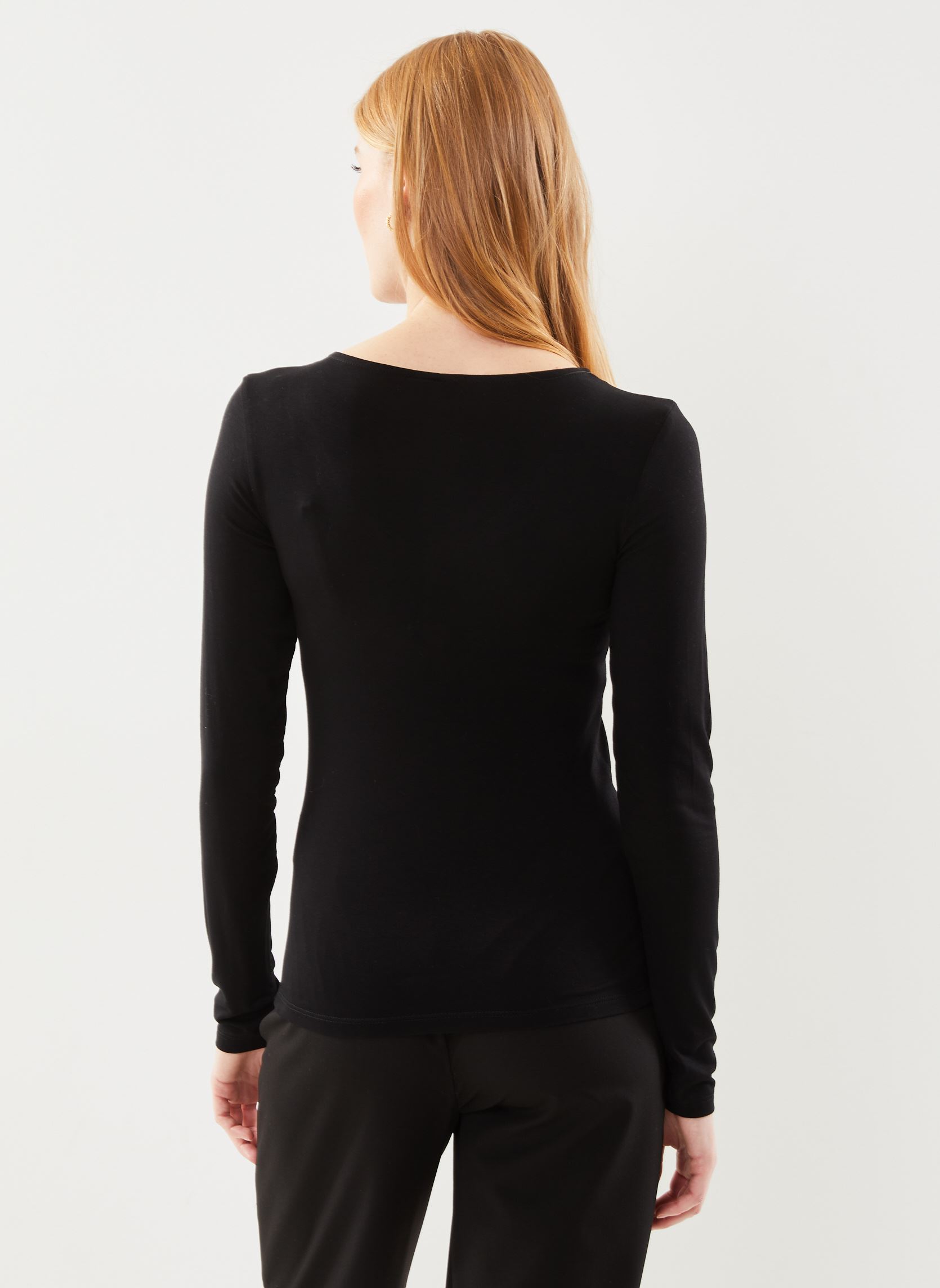 Tee-shirts manches longues PCBARBERA LS LACE TOP NOOS BC femme noir Pieces Tee-shirts manches longues PCBARBERA LS LACE TOP NOOS BC femme noir BLACK
