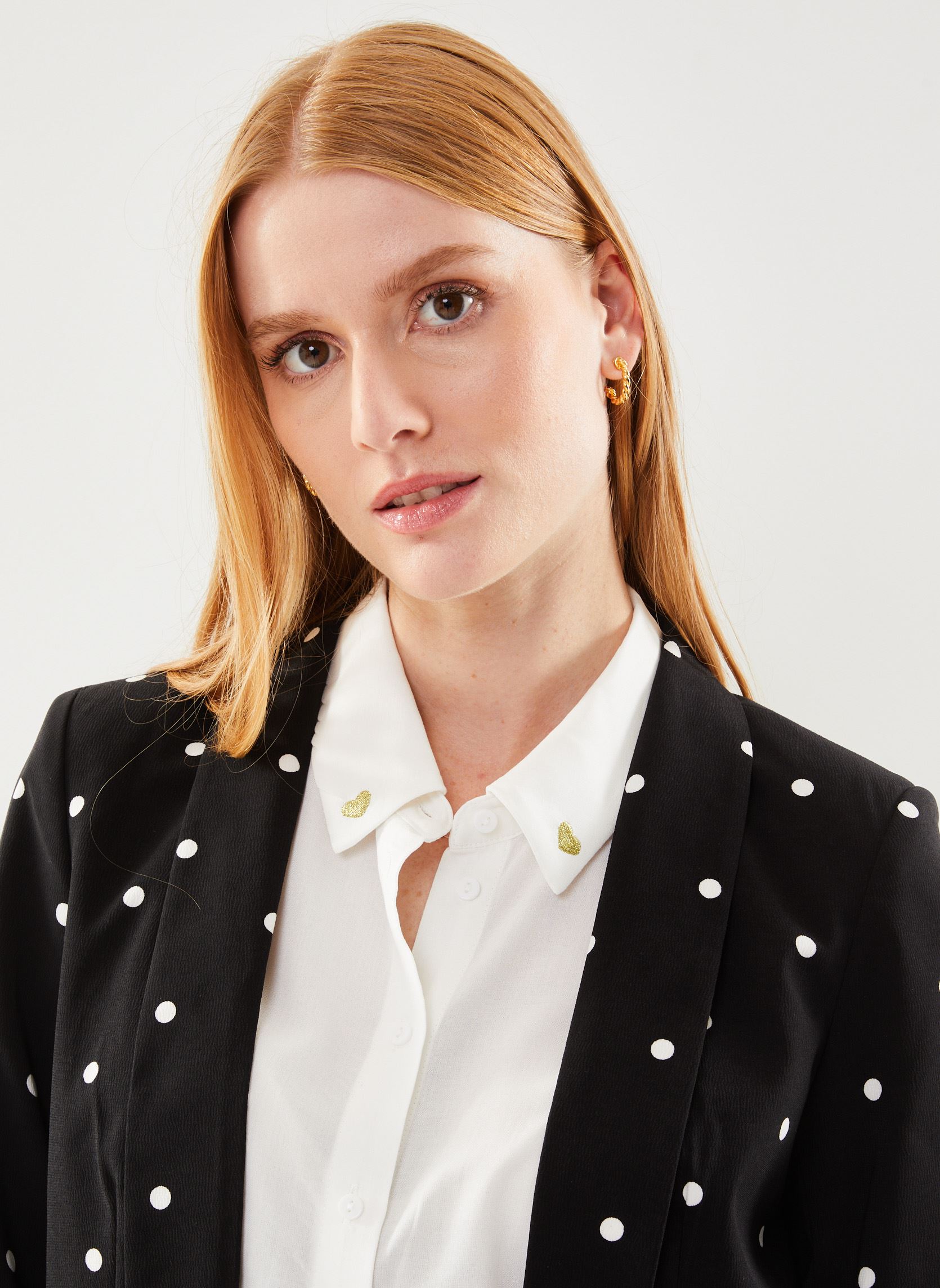 Vestes de blazer PCBOSS 3/4 PRINTED BLAZER NOOS femme noir Pieces Vestes de blazer PCBOSS 3/4 PRINTED BLAZER NOOS femme noir Black