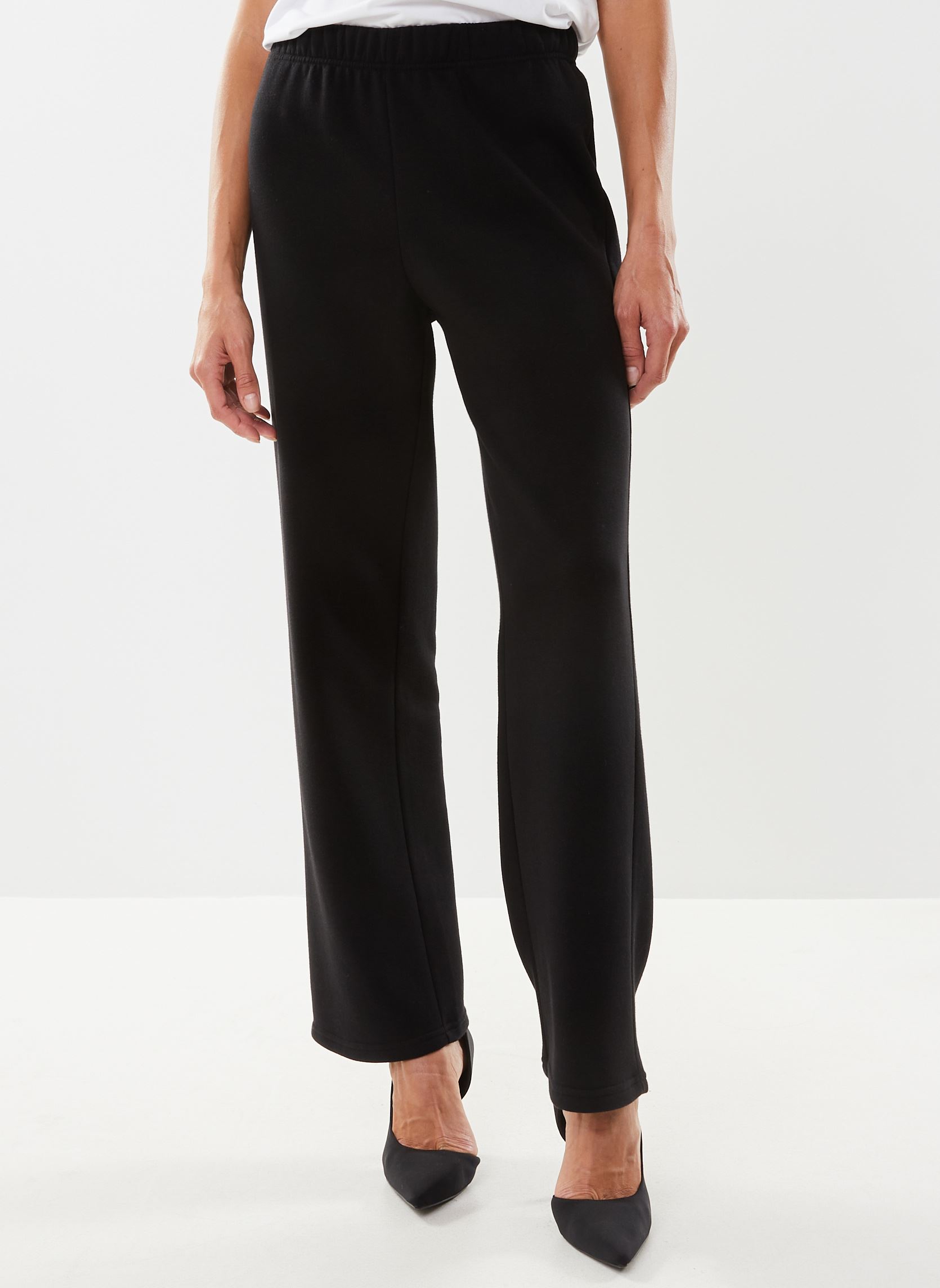 Pantaloni da jogging PCCHILLI HW WIDE SWEAT PANTS NOOS BC donna nero Pieces Pantaloni da jogging PCCHILLI HW WIDE SWEAT PANTS NOOS BC donna nero BLACK