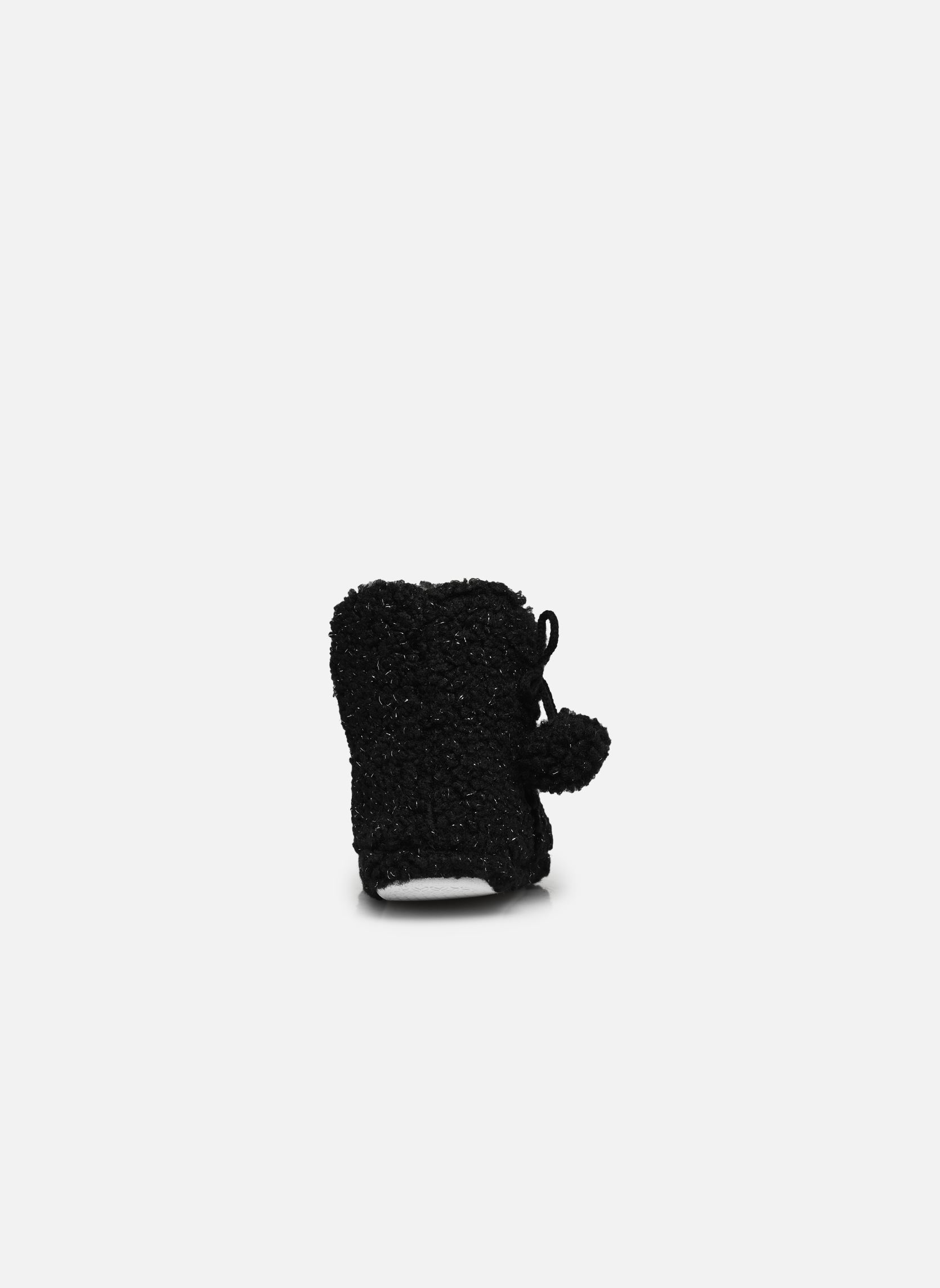 Knöchelhohe Hausschuhe Chaussons mouton paillettes damen schwarz Sarenza Wear Knöchelhohe Hausschuhe Chaussons mouton paillettes damen schwarz NOIR