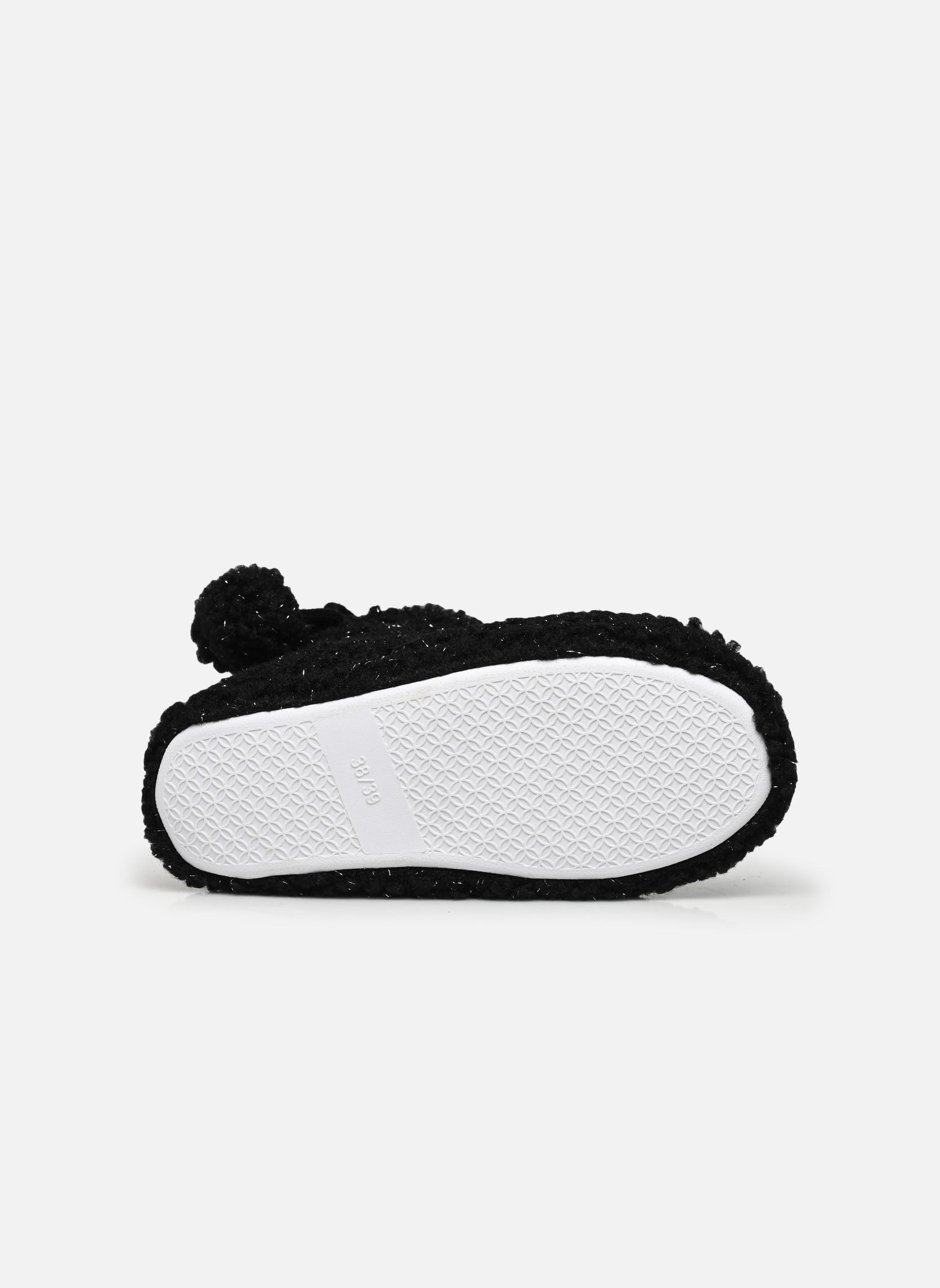 Knöchelhohe Hausschuhe Chaussons mouton paillettes damen schwarz Sarenza Wear Knöchelhohe Hausschuhe Chaussons mouton paillettes damen schwarz NOIR