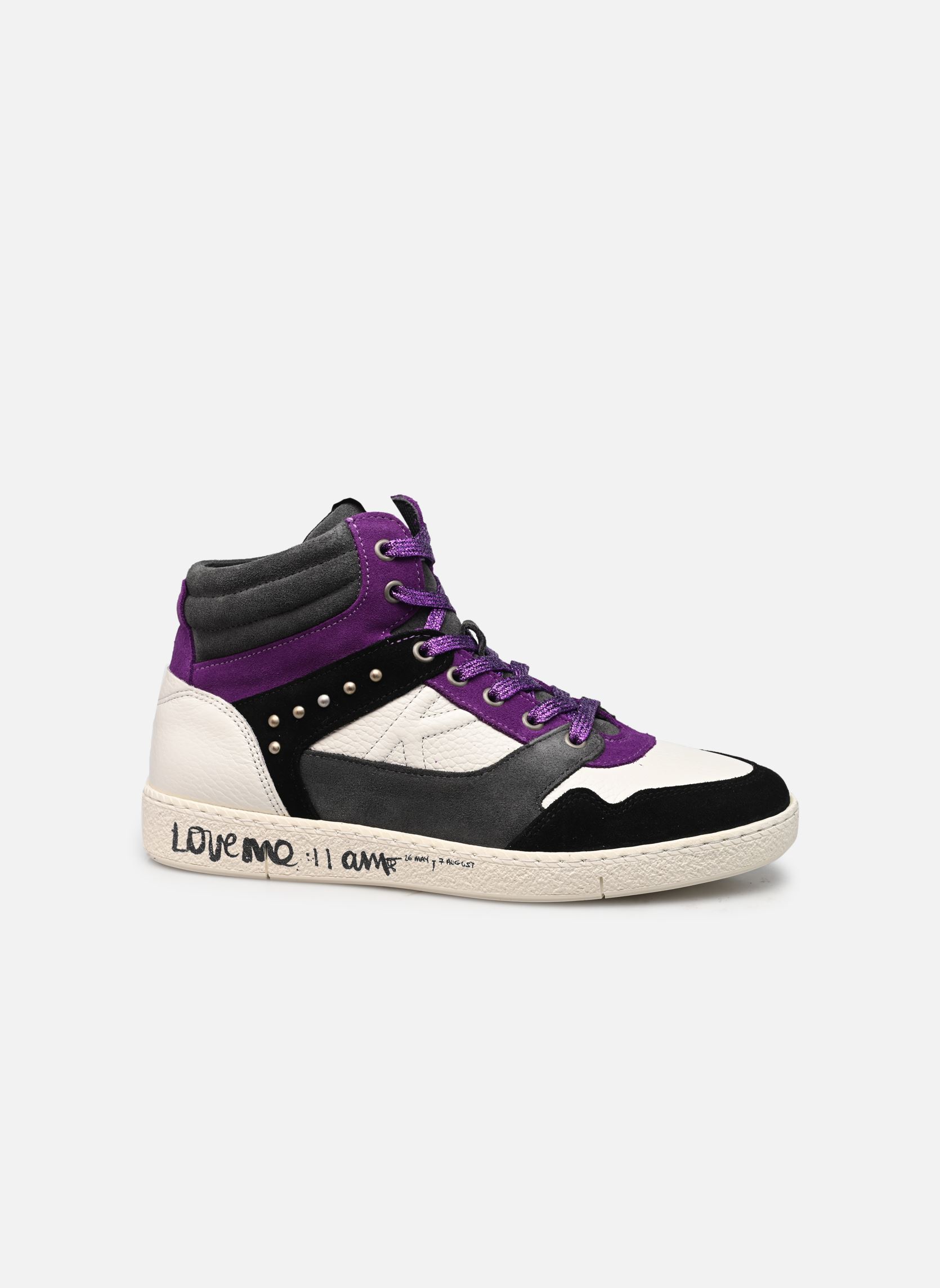 Knöchelhohe Sneaker BX80035 damen weiß IKKS Women Knöchelhohe Sneaker BX80035 damen weiß NOIR